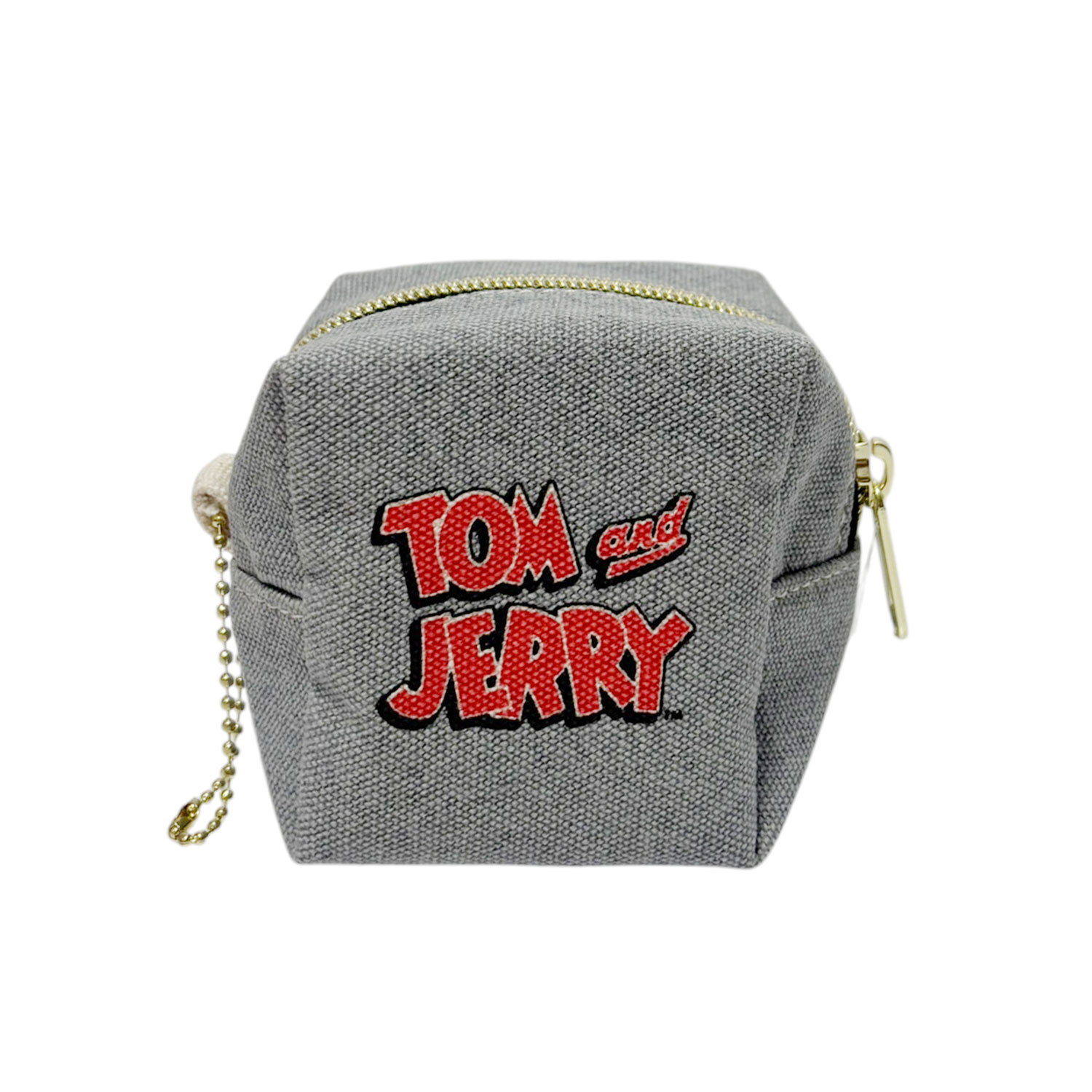 公式] メーカー直営 トムとジェリー キューブポーチ トム