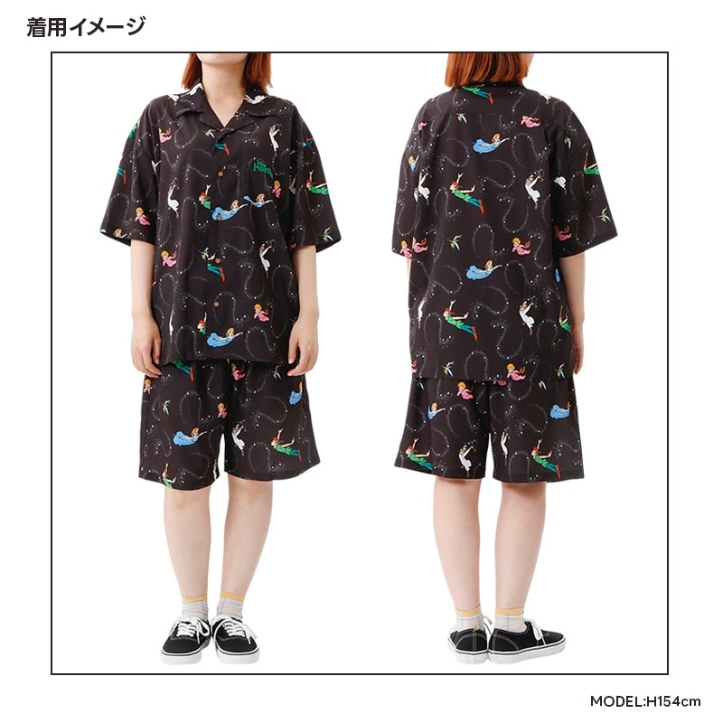 公式] メーカー直営 ディズニー ノスタルジカ ハーフパンツ 総柄