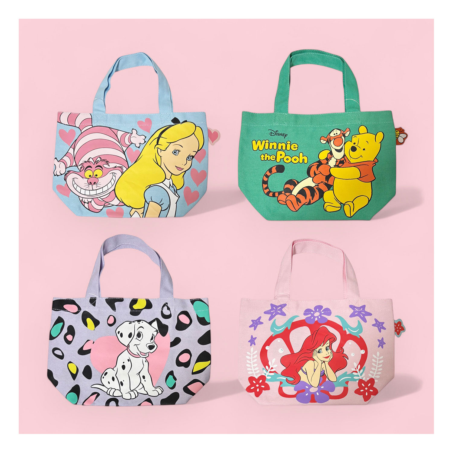 公式] メーカー直営 ディズニー カラーマチ付きバッグ 101匹わんちゃん