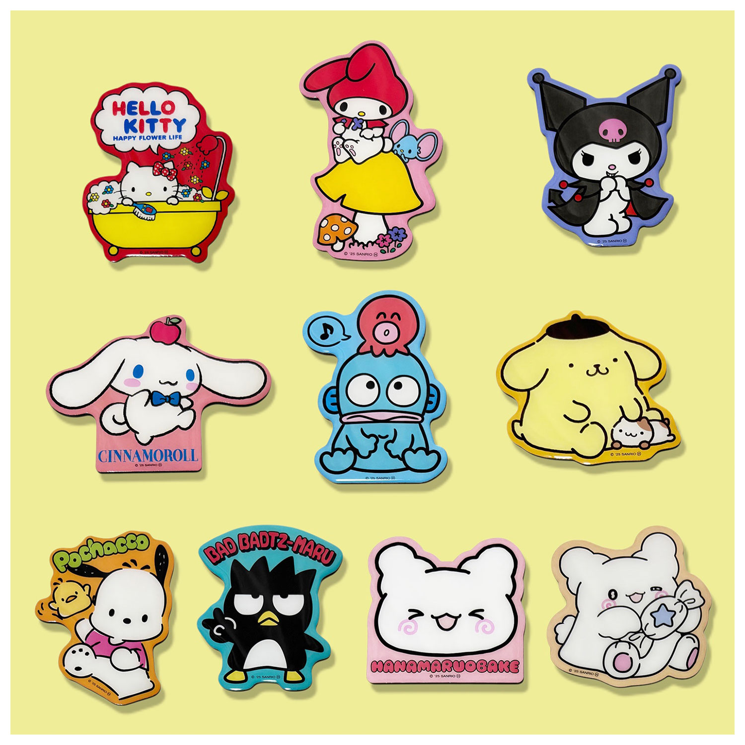 [公式] メーカー直営 サンリオキャラクターズ キャラクタービッグマグネット はなまるおばけ キャンディ