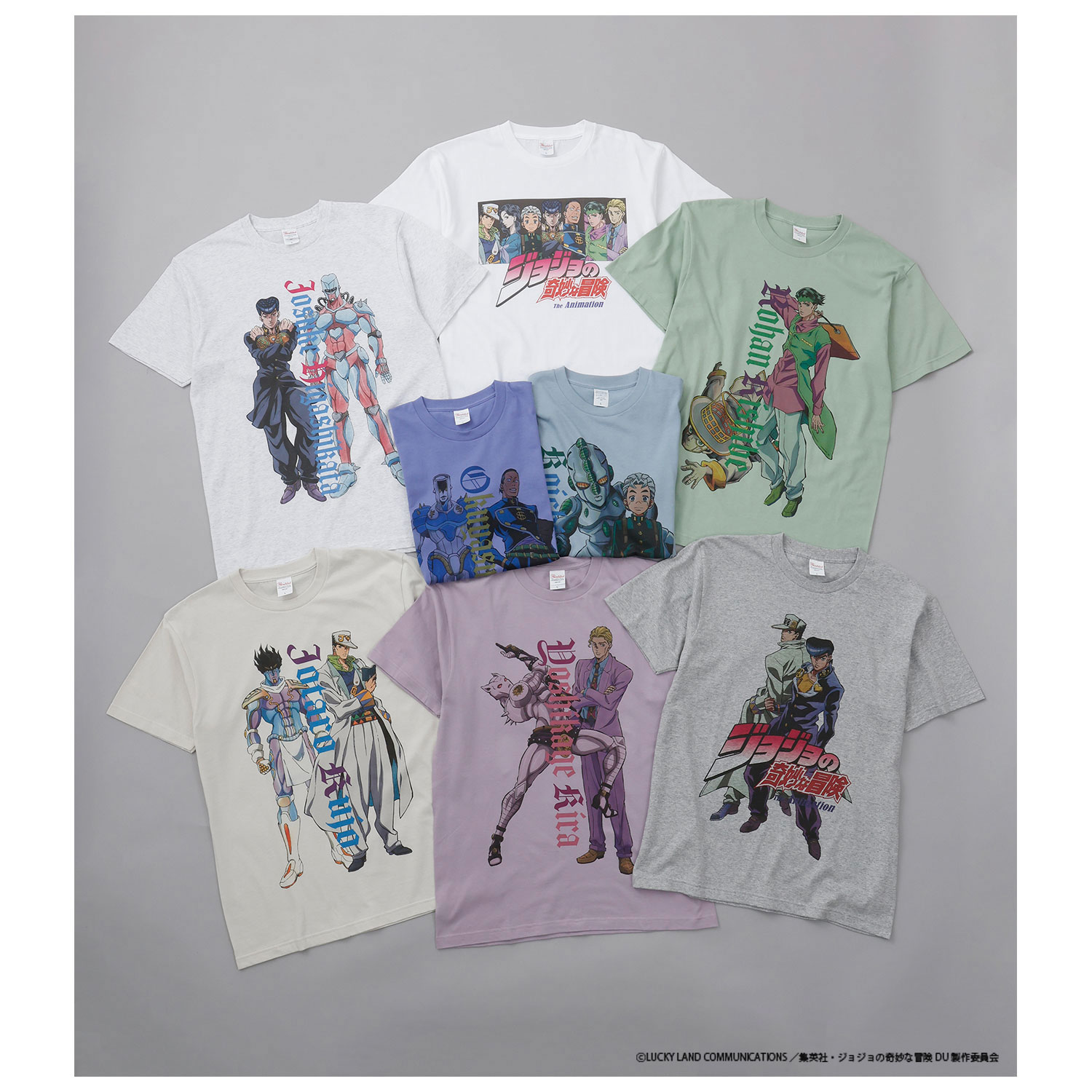 [公式] メーカー直営 『ジョジョの奇妙な冒険　ダイヤモンドは砕けない』  Tシャツ 東方仗助
