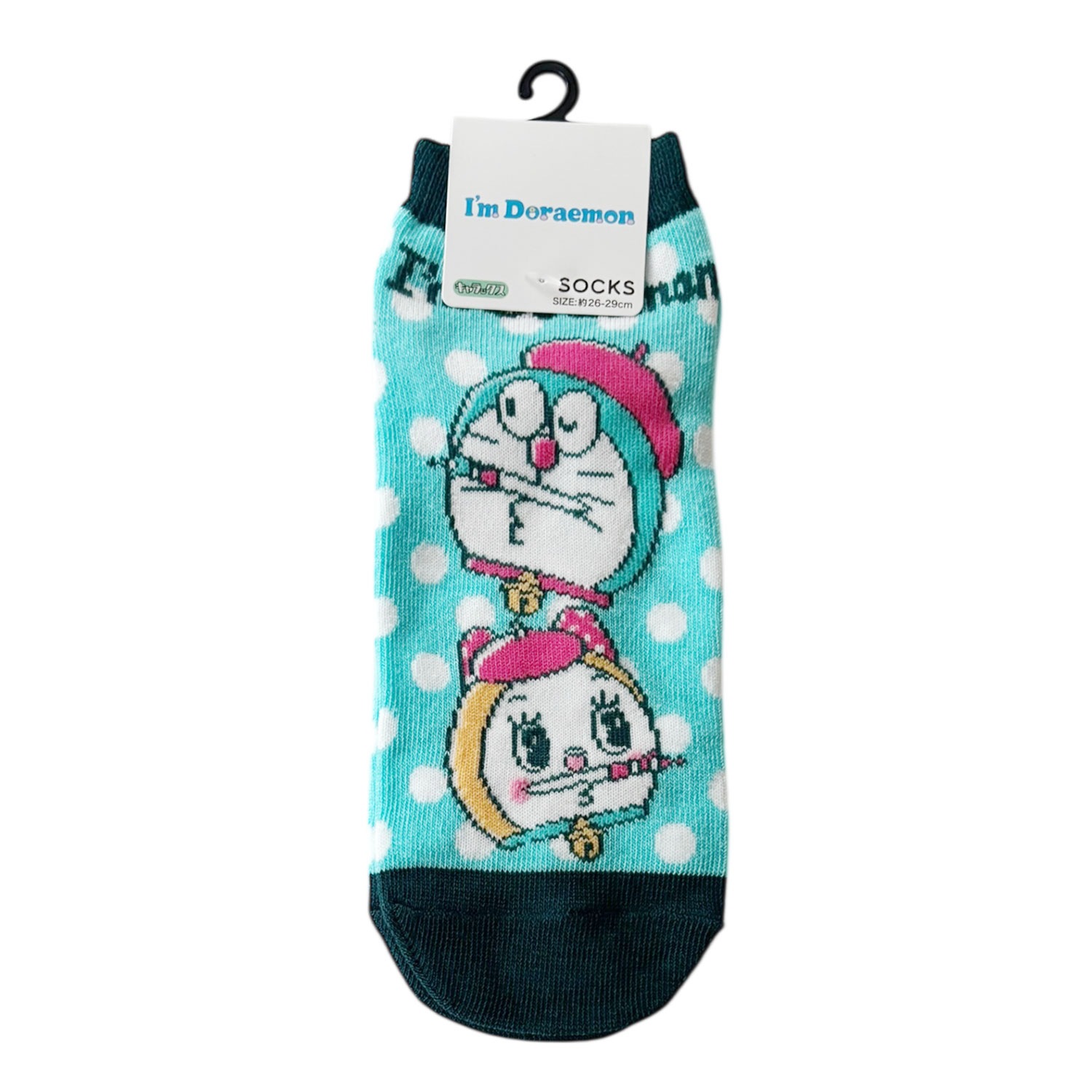 [公式] メーカー直営 I'm Doraemon キャラックス（メンズ靴下）コミックベレー