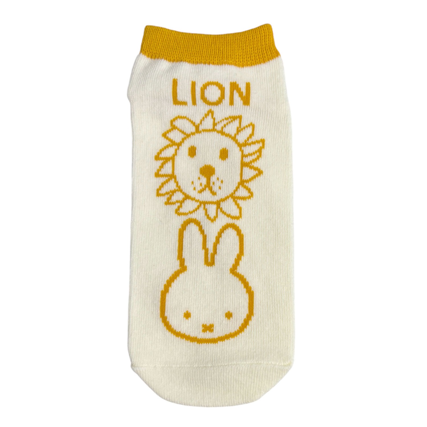 [公式] メーカー直営 MIFFY & ANIMALS キャラックス（靴下）LION 23~25cm