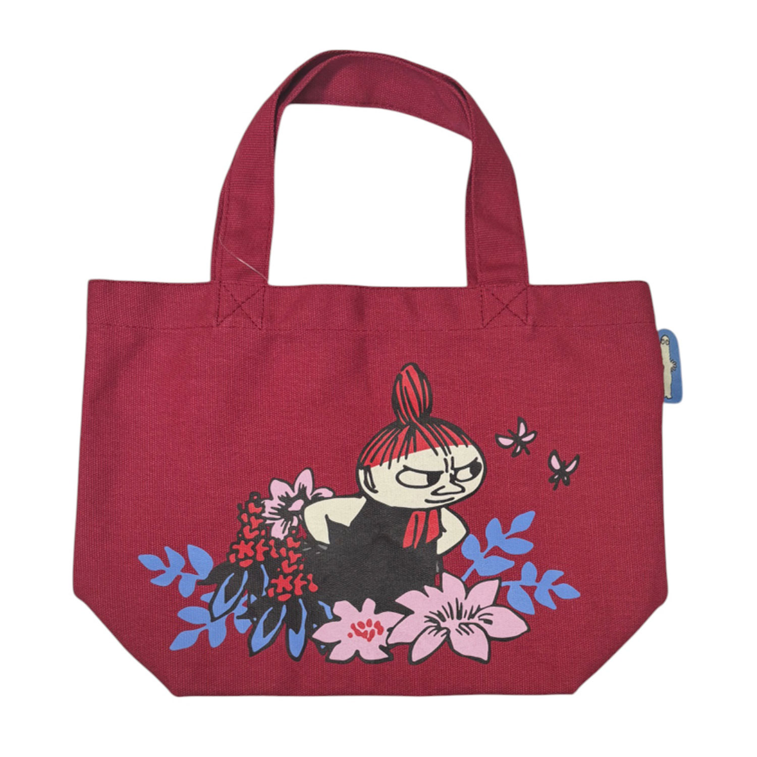 公式] メーカー直営 ムーミン カラーマチ付バッグ リトルミイ 花と