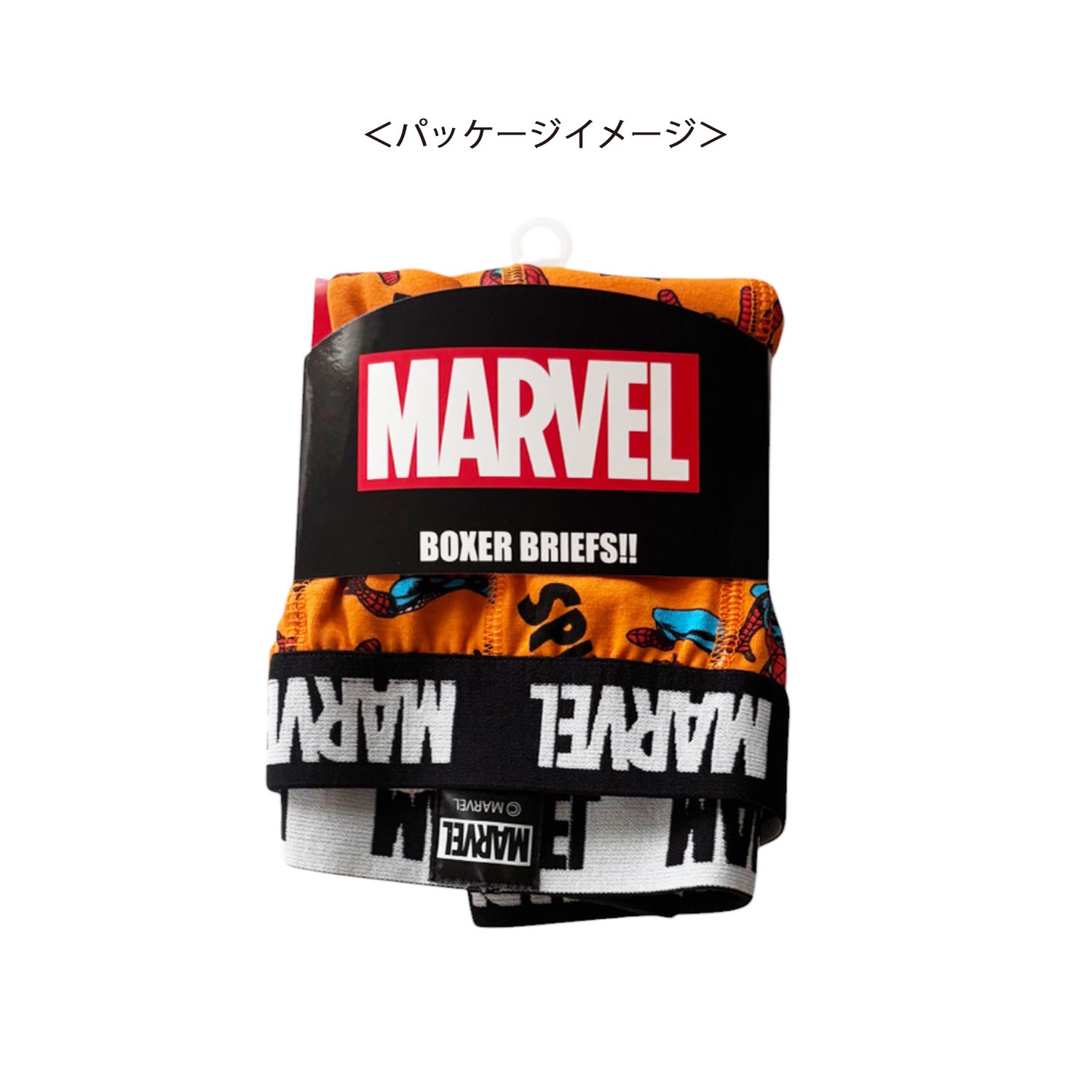 [公式] メーカー直営 MARVEL ボクサーパンツ スパイダーマン ハンド