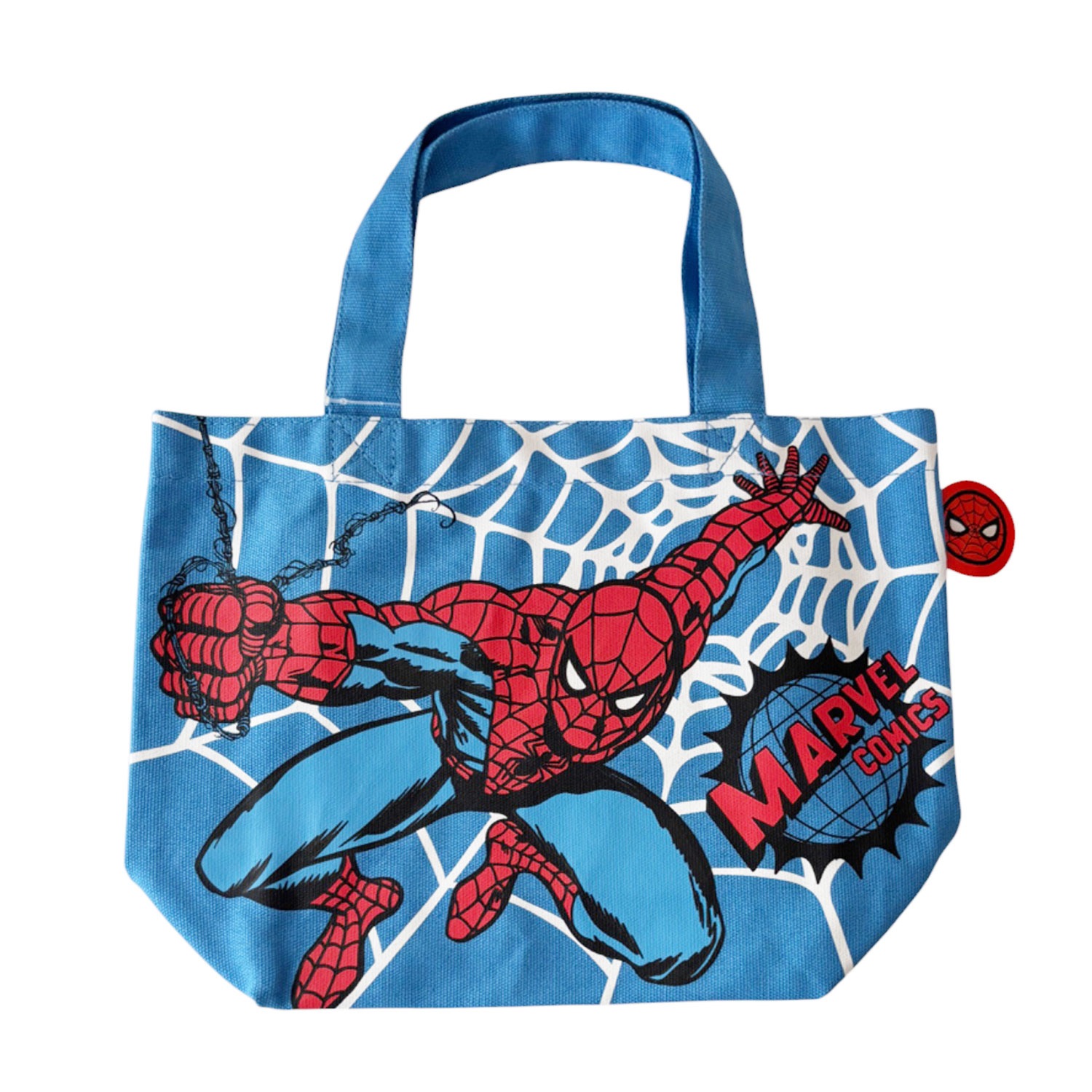 [公式] メーカー直営 MARVEL カラーマチ付きバッグ スパイダーマン ジャンプ
