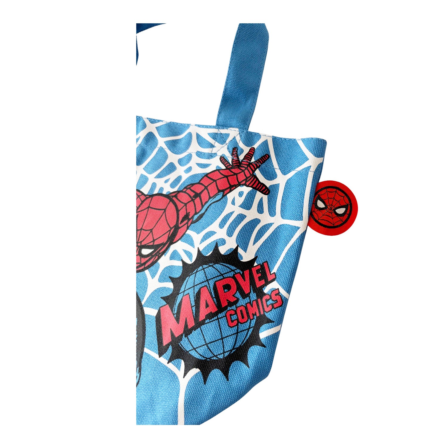 [公式] メーカー直営 MARVEL カラーマチ付きバッグ スパイダーマン ジャンプ