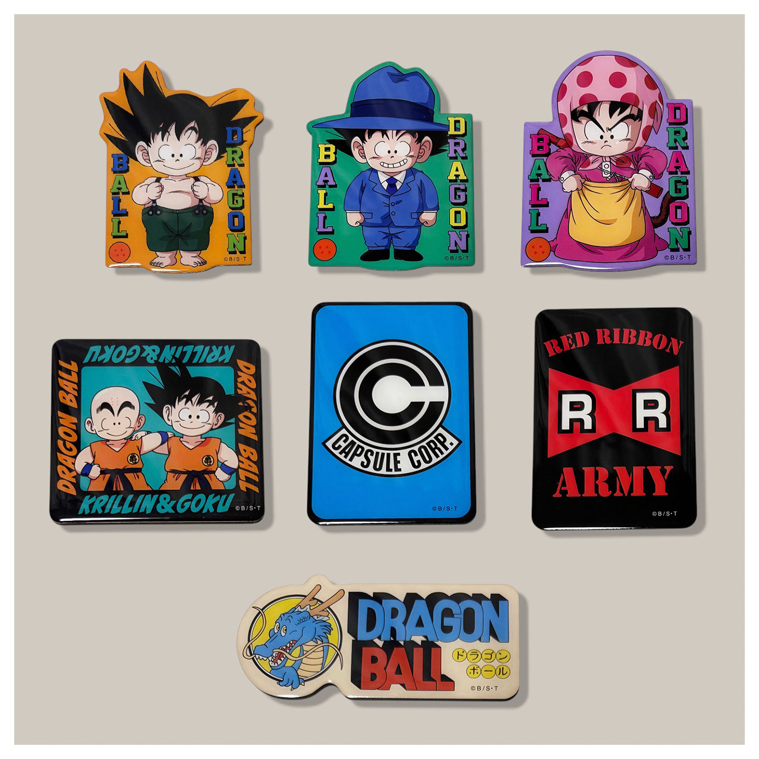 [公式] メーカー直営 ドラゴンボール キャラクタービッグマグネット 悟空 グリーン