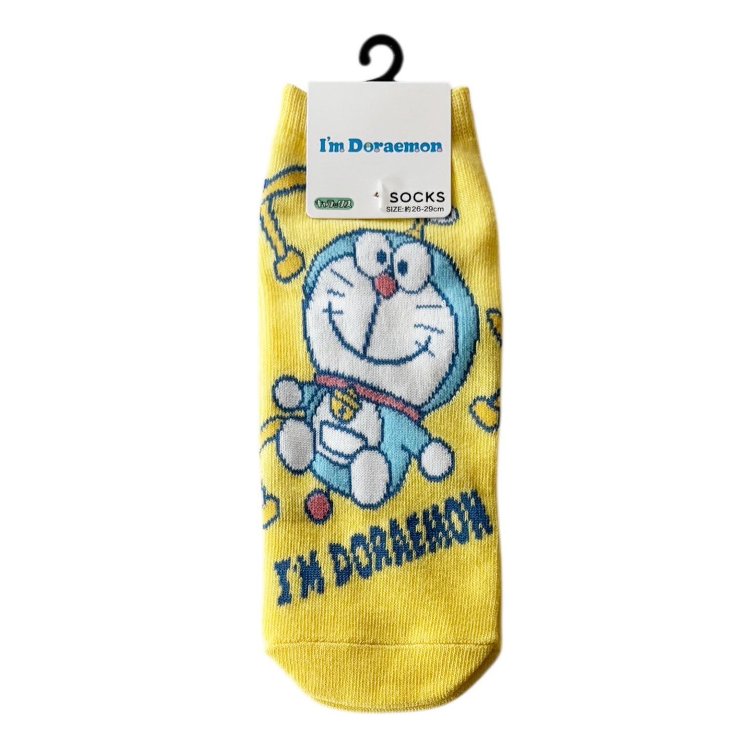 [公式] メーカー直営 I'm Doraemon キャラックス（メンズ靴下）タケコプター