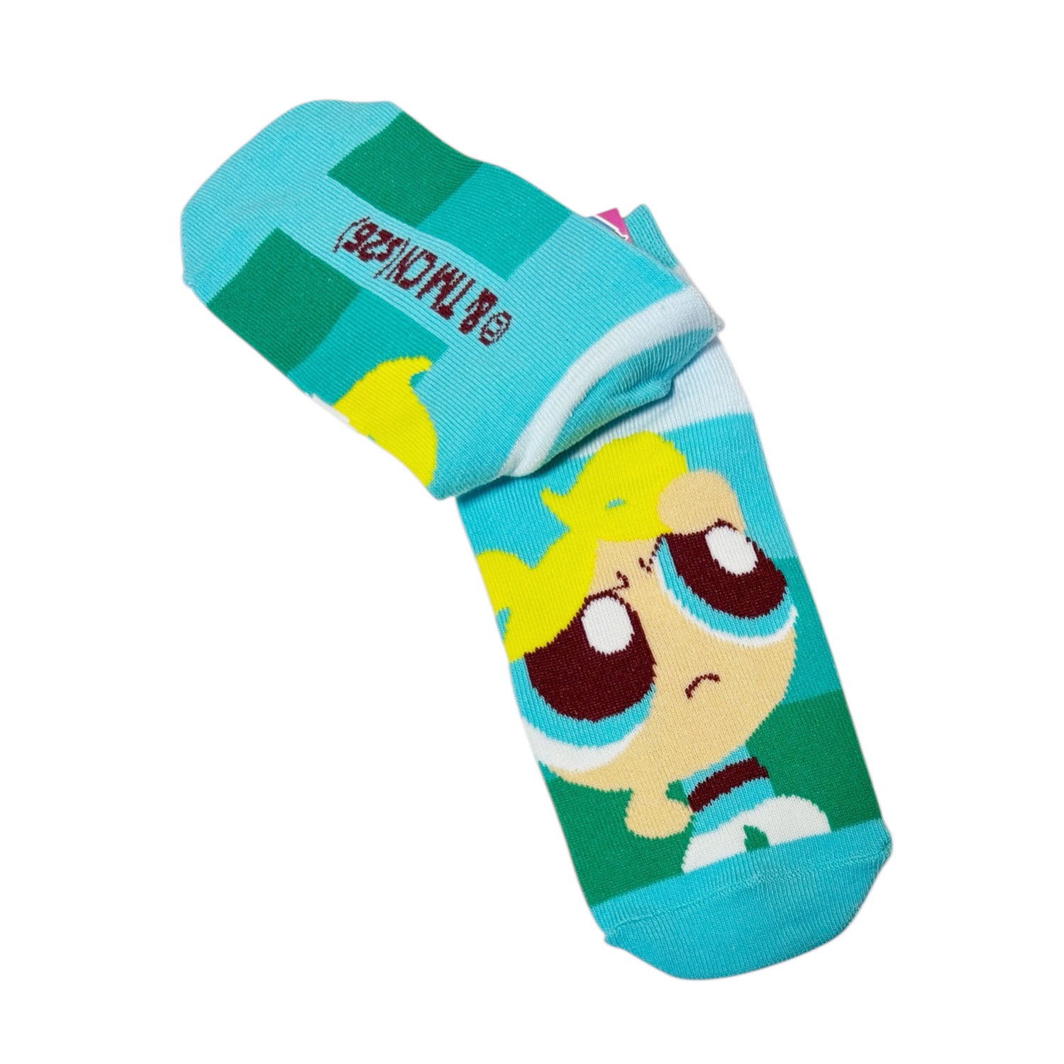 [公式] メーカー直営 パワーパフガールズ キャラックス（レディース靴下）バブルス シスターフッド