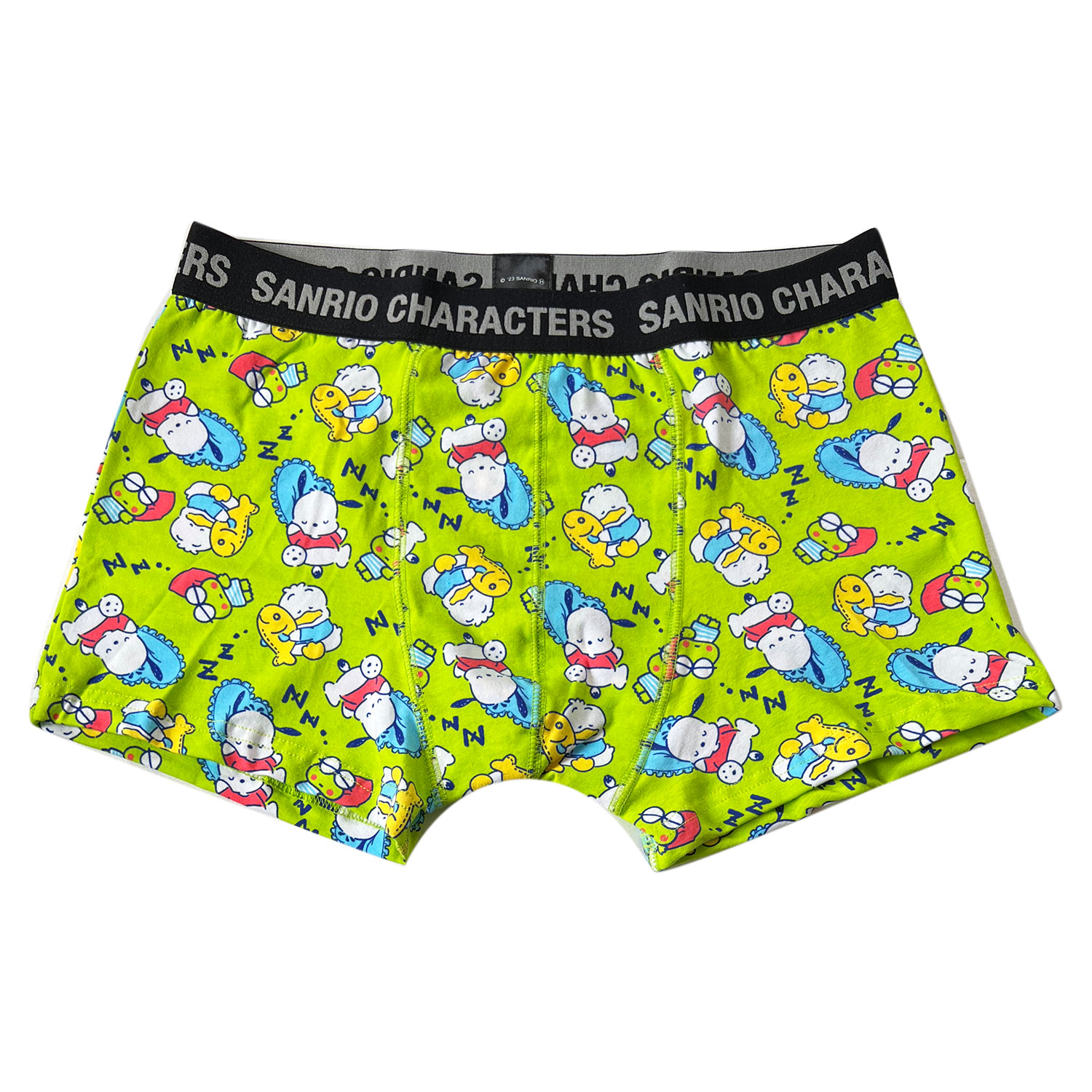 サンリオ ボクサーパンツ はぴだんぶい おひるね グリーン