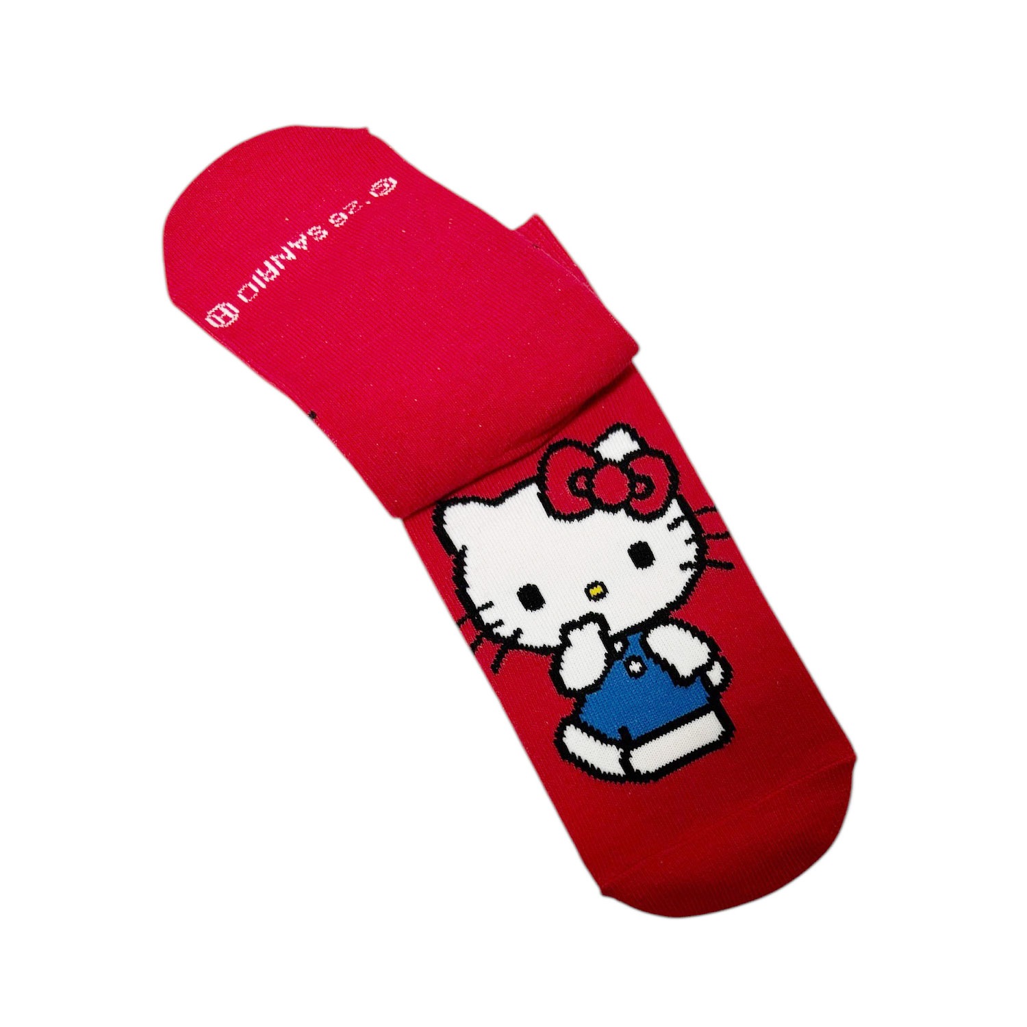 [公式] メーカー直営 サンリオキャラクターズ キャラックス（レディース靴下）ハローキティ ロゴ