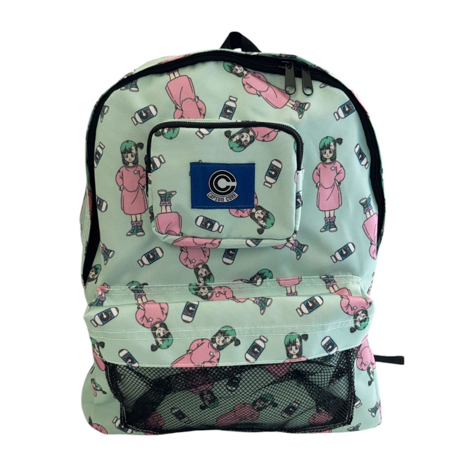 公式] メーカー直営 ドラゴンボール 総柄リュック ブルマ