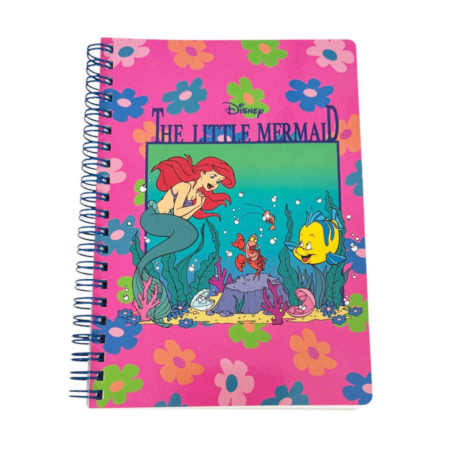 [公式] ディズニー ノスタルジカ　NOSTALGICA　リングノート　リトル・マーメイド ／フラワー