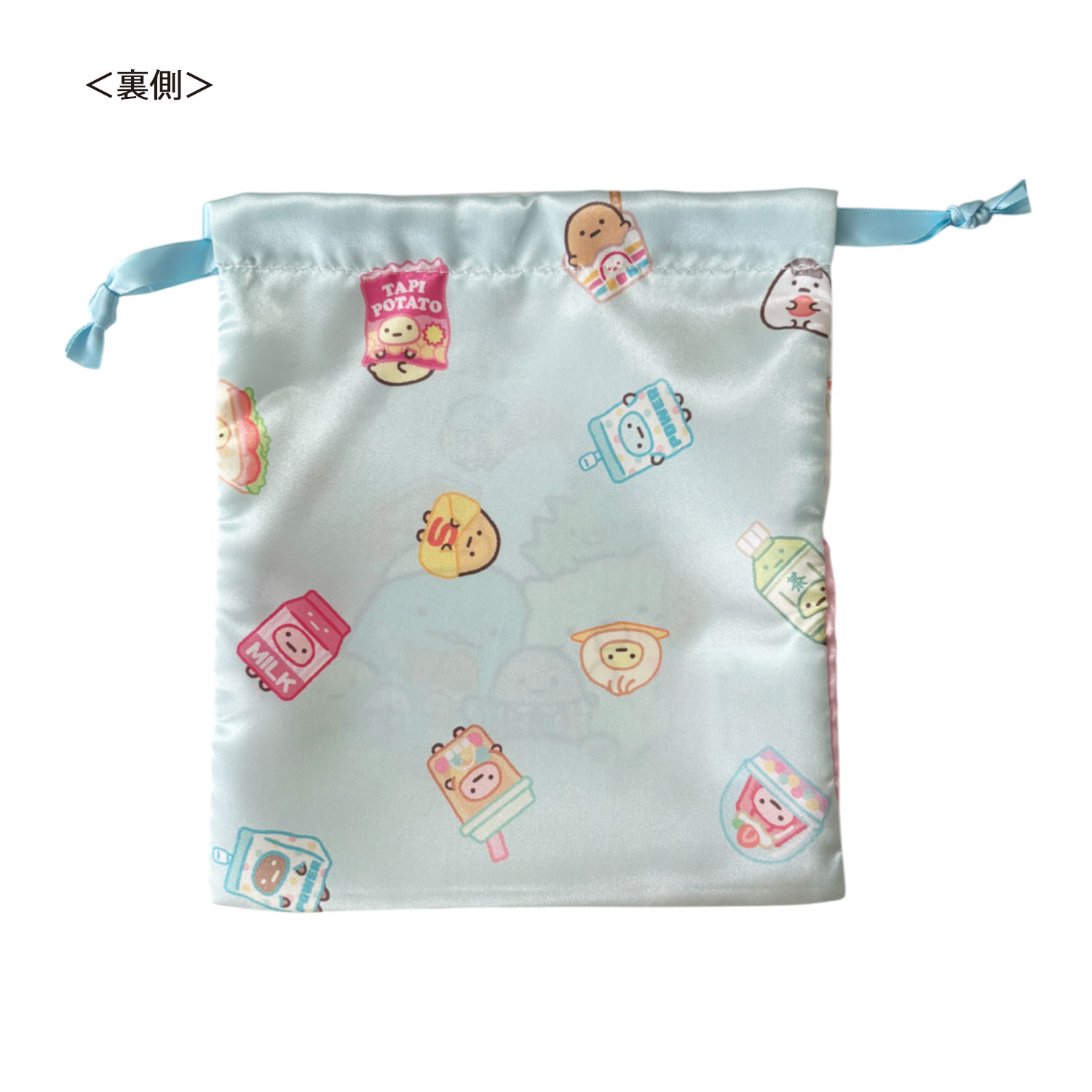 [公式] メーカー直営 すみっコぐらし リボン巾着 わくわくたぴおかコンビニ