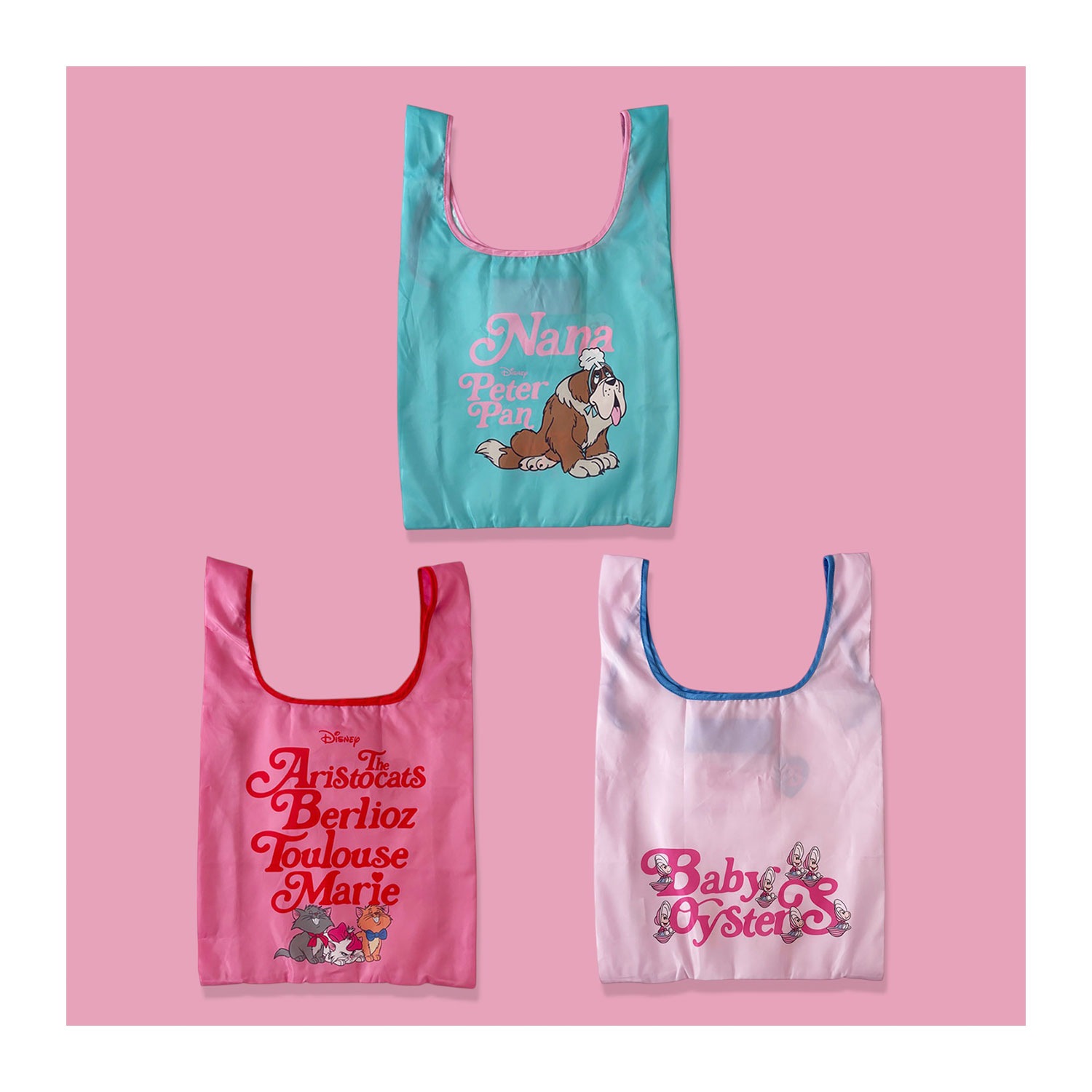 [公式] メーカー直営 ディズニー ノスタルジカ マルシェショッピングバッグ ピーター・パン ナナ 
