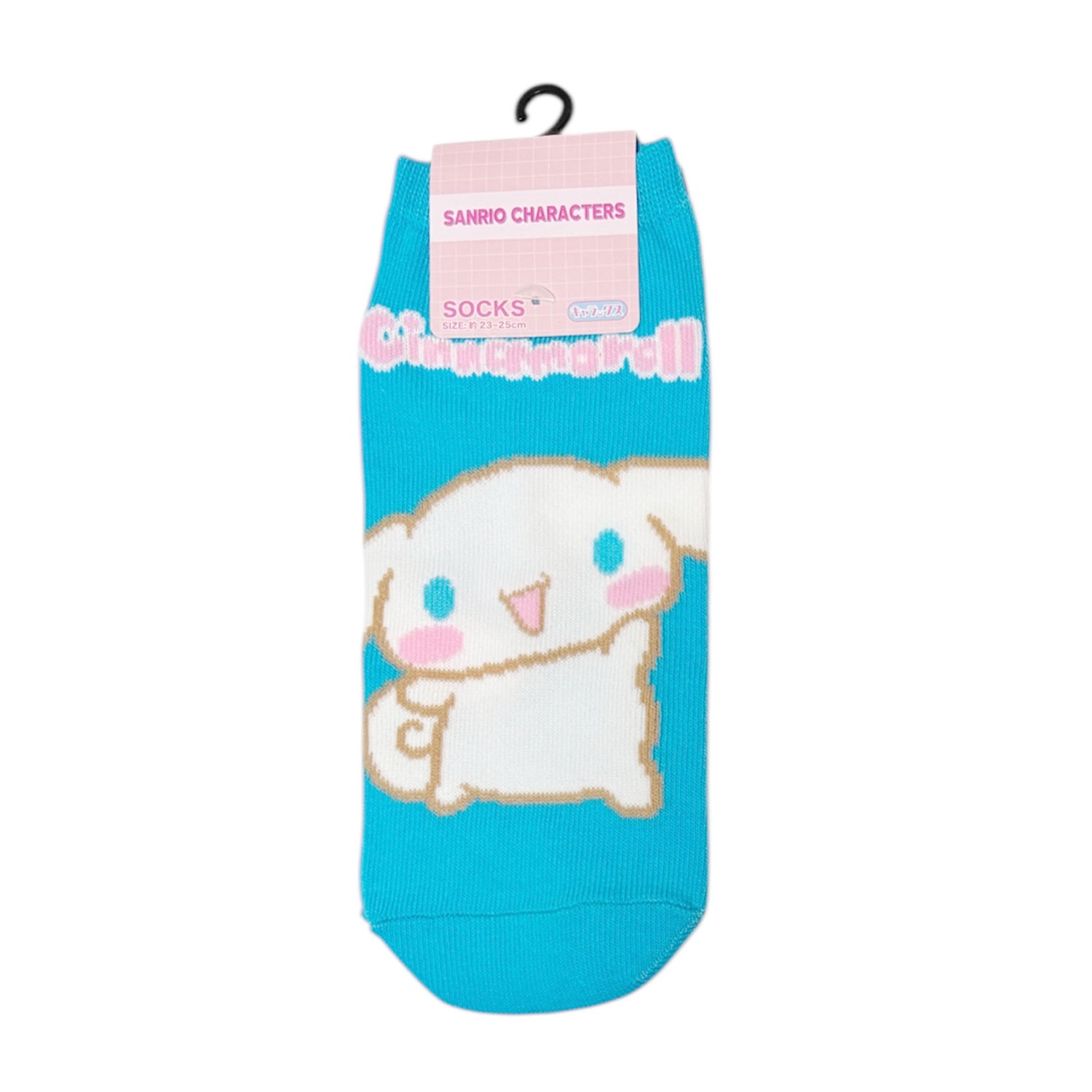 [公式] メーカー直営 サンリオキャラクターズ キャラックス（レディース靴下）シナモロール ロゴ