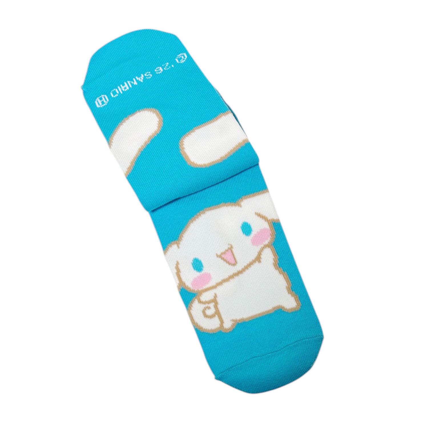 [公式] メーカー直営 サンリオキャラクターズ キャラックス（レディース靴下）シナモロール ロゴ