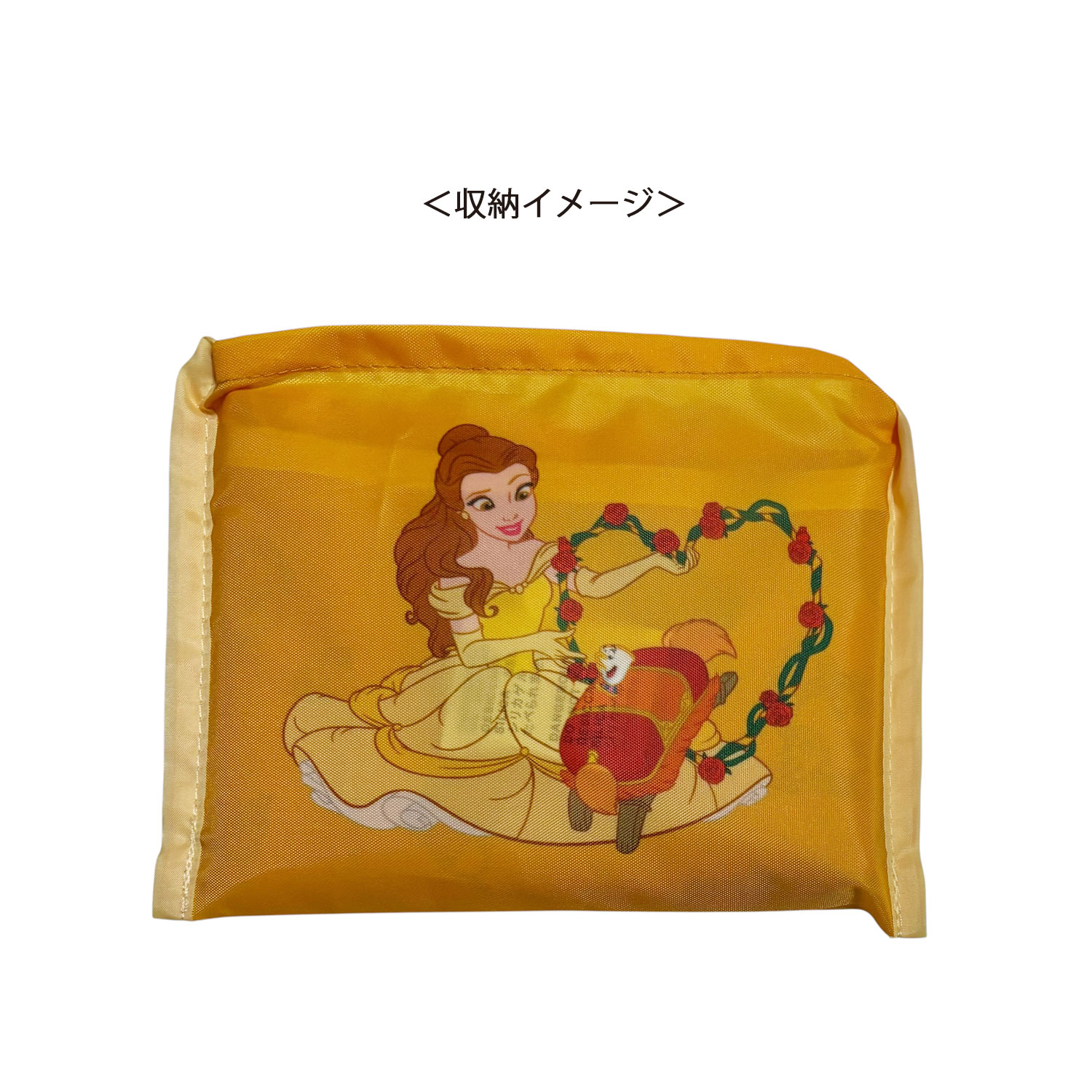 [公式] メーカー直営 ディズニー くるくるショッピングバッグ 美女と野獣 ベル＆フレンズ