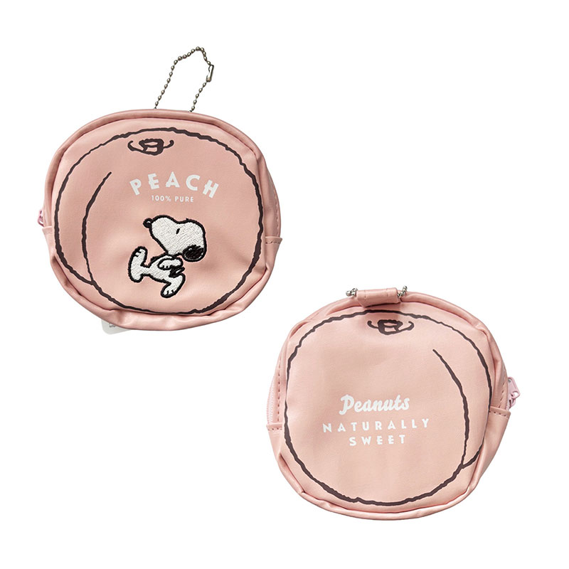 PEANUTS スヌーピー ショッピングバッグ ピーチ | キャラクター