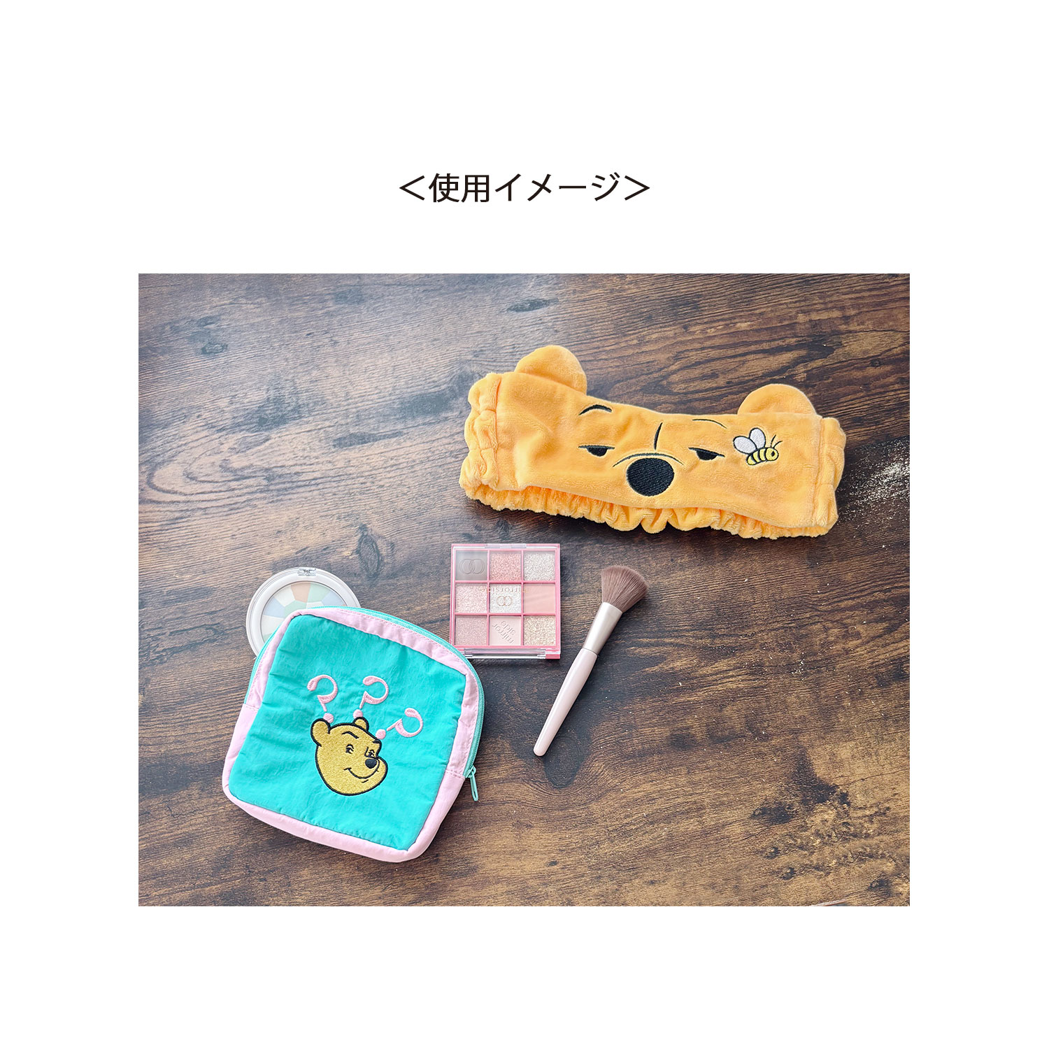 公式] メーカー直営 ディズニー くまのプーさん ヘアバンド フェイス