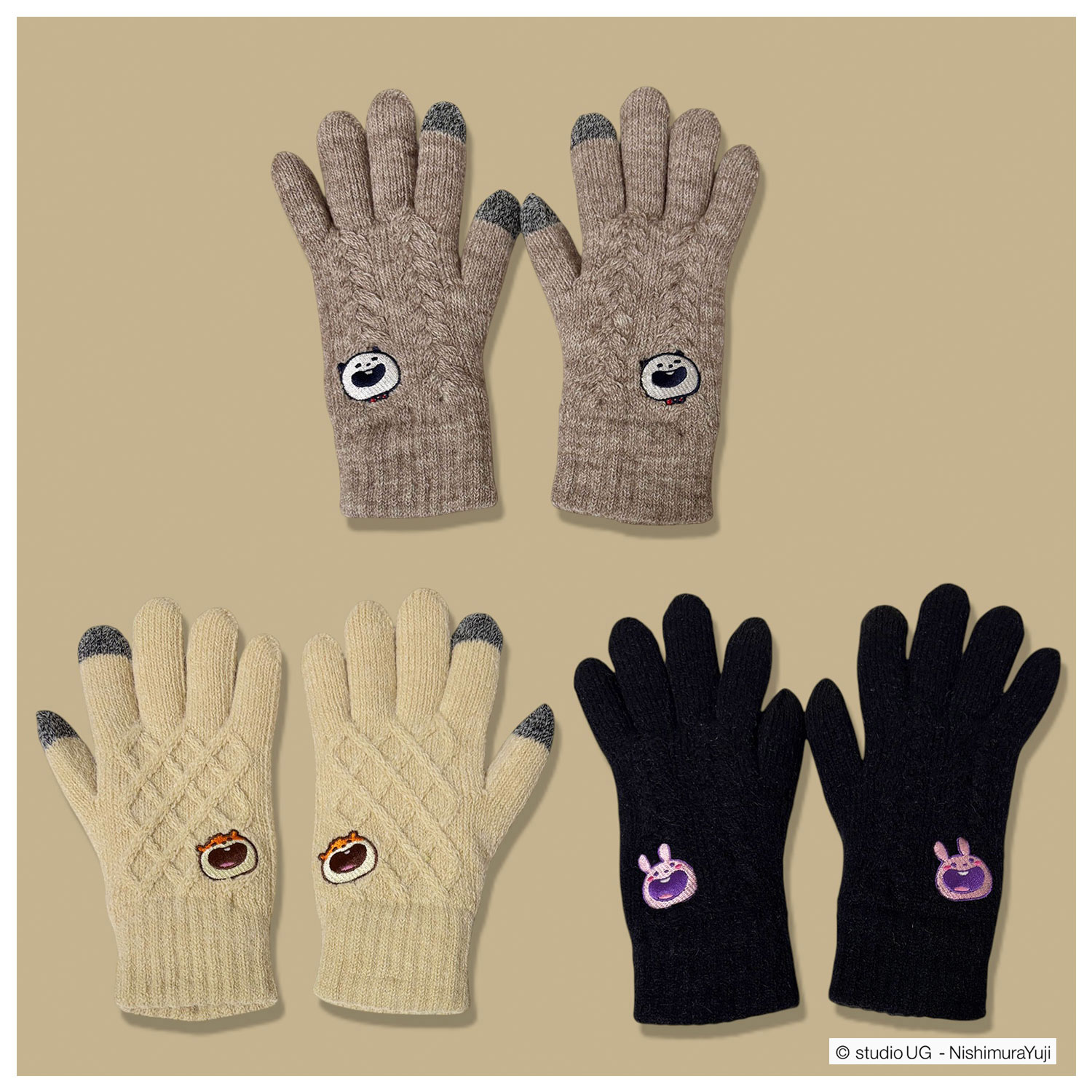 公式] スタジオUG（にしむらゆうじ）ワンポイント刺繍 スマホ対応