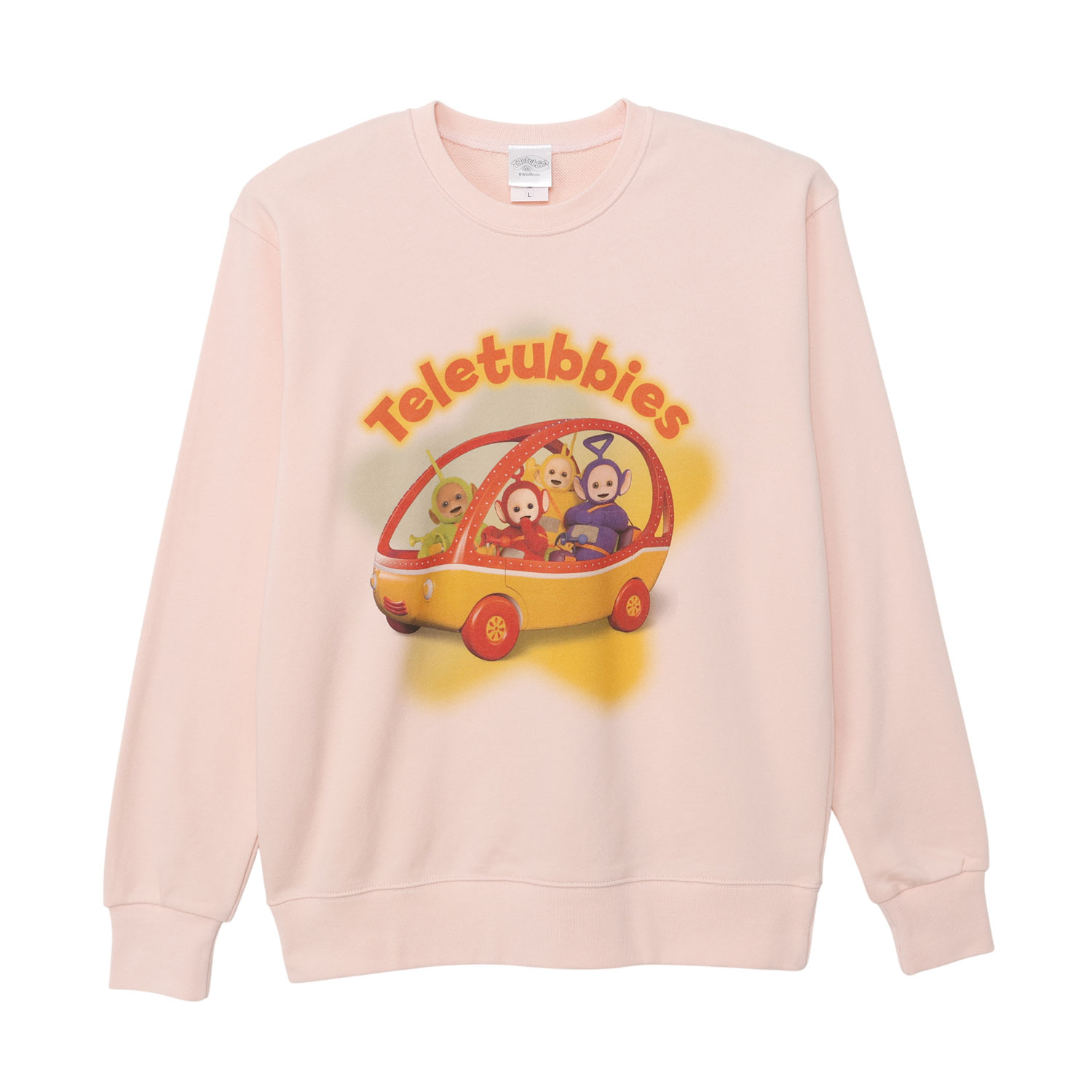 [公式] メーカー直営 テレタビーズ クルーネックスウェット 車　Ｌ