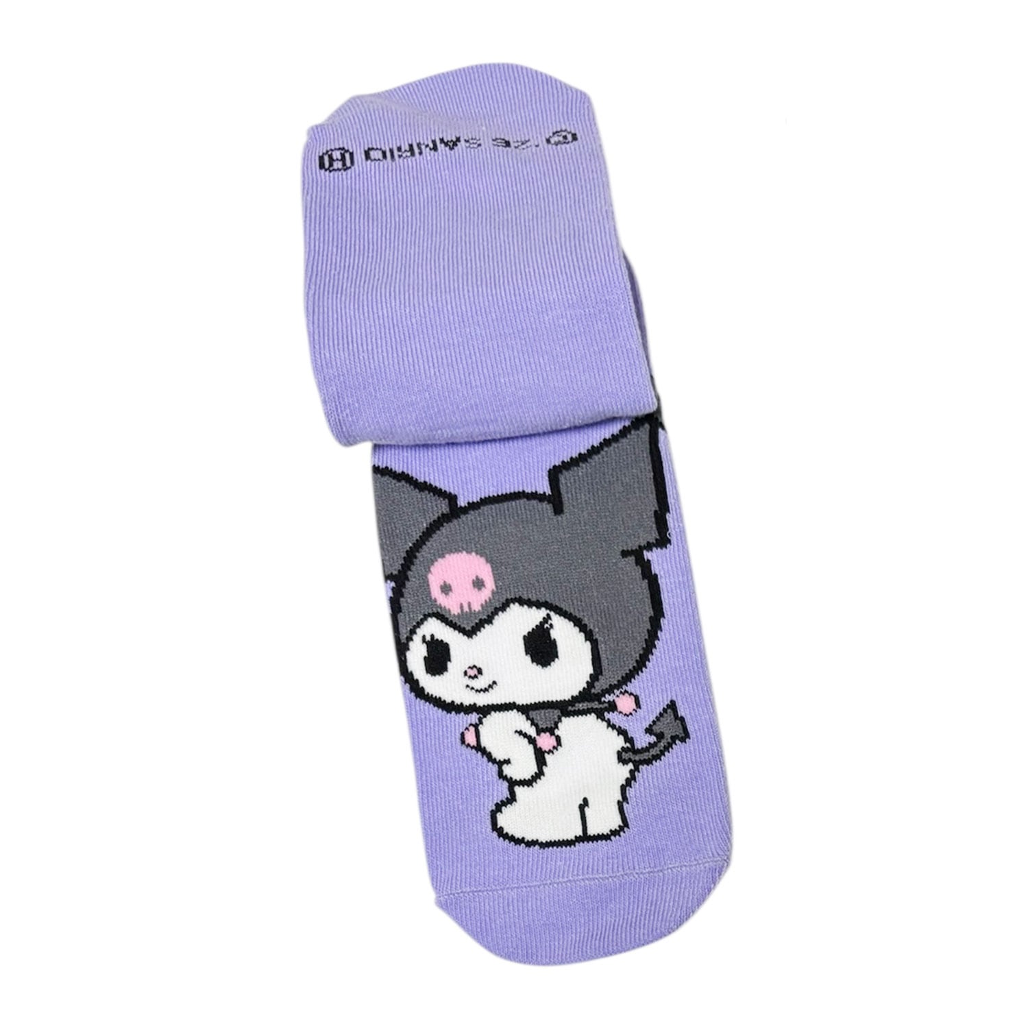 [公式] メーカー直営 サンリオキャラクターズ キャラックス（レディース靴下）クロミ ロゴ