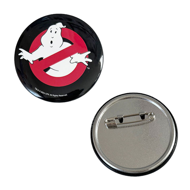 ゴーストバスターズ 缶バッジ ロゴ