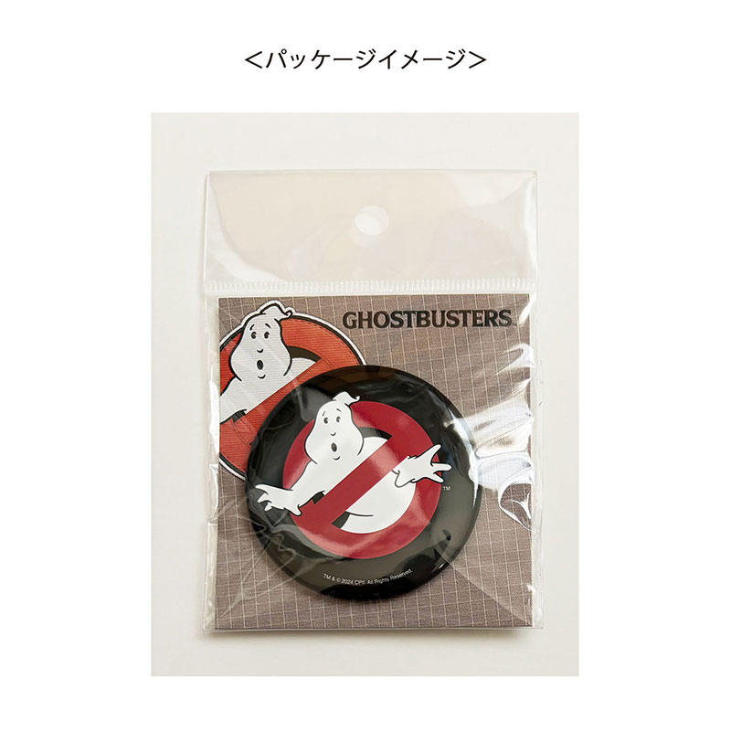 ゴーストバスターズ 缶バッジ ロゴ