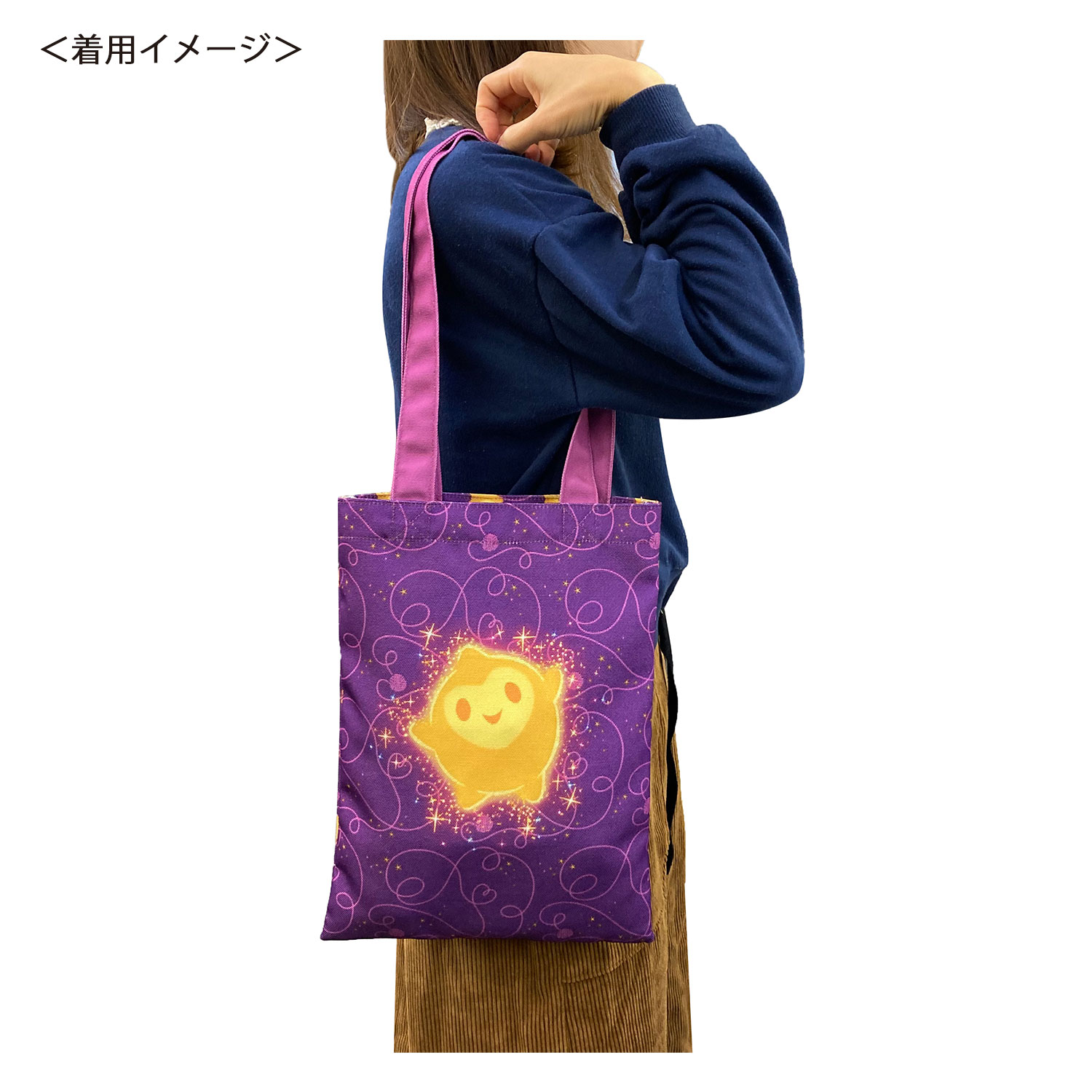 ディズニー　イースター　エッグ　キャラクター　トートバッグ　タグ付き ディズニー イースター エッグ キャラクター トートバッグ タグ