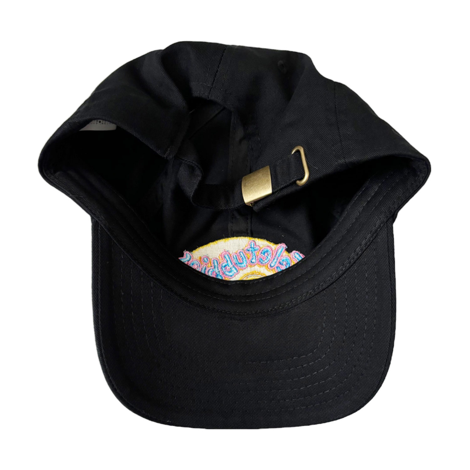 帽子 RyoBee7311 14+ キャップ 帽子 IP刺繍フラットバイザーツートンCAP メンズ