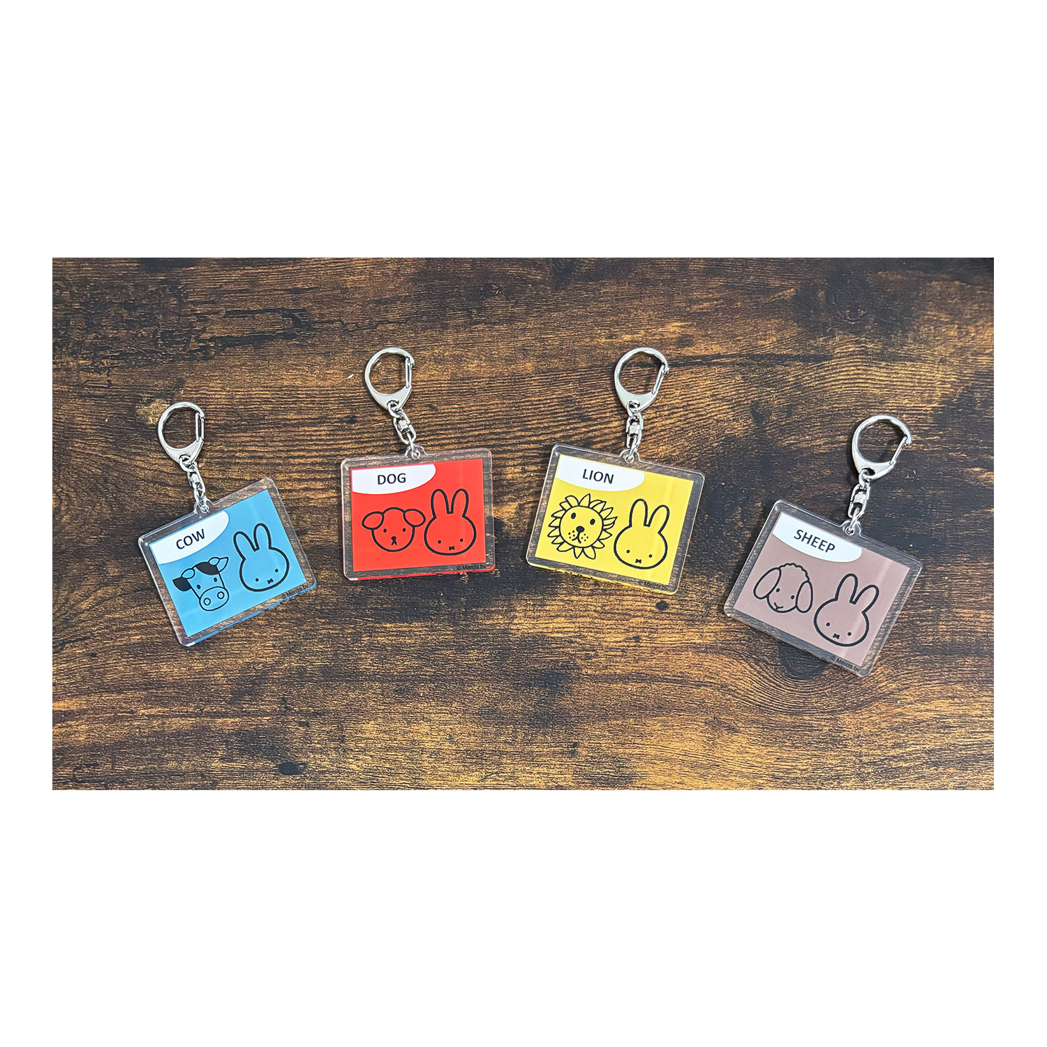 MIFFY & ANIMALS アクリルキーホルダー LION | キャラクター