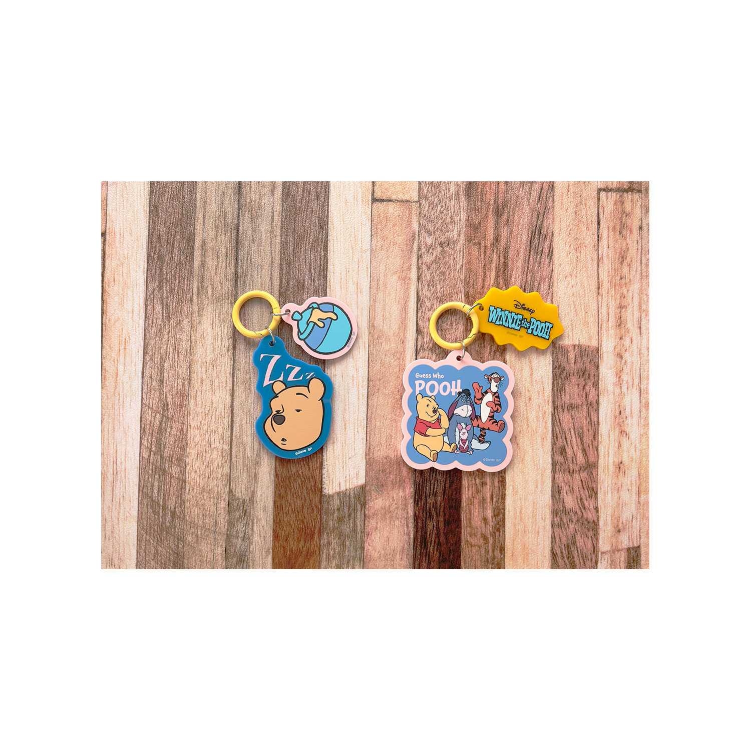 [公式] メーカー直営 ディズニー くまのプーさん カラーアクリルキーホルダー 集合