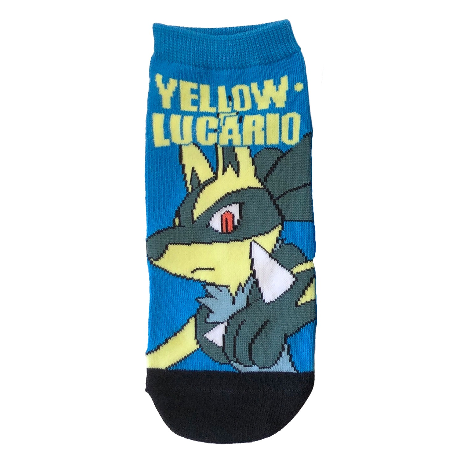 [公式] メーカー直営 ポケットモンスター キャラックス（靴下）黄色いルカリオ　アニメ　ポケモン
