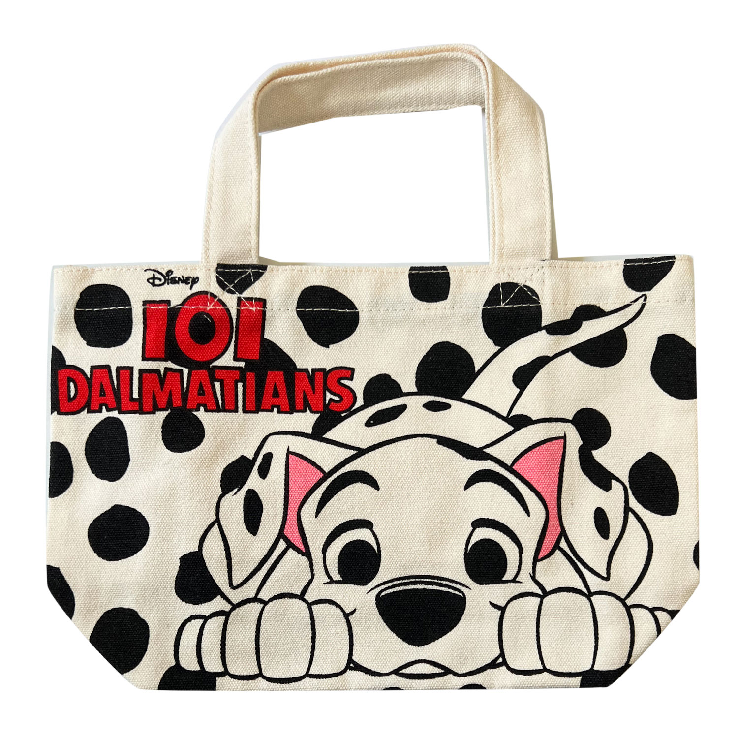 [公式]ディズニー ミニトートバッグ １０１匹わんちゃん アップ