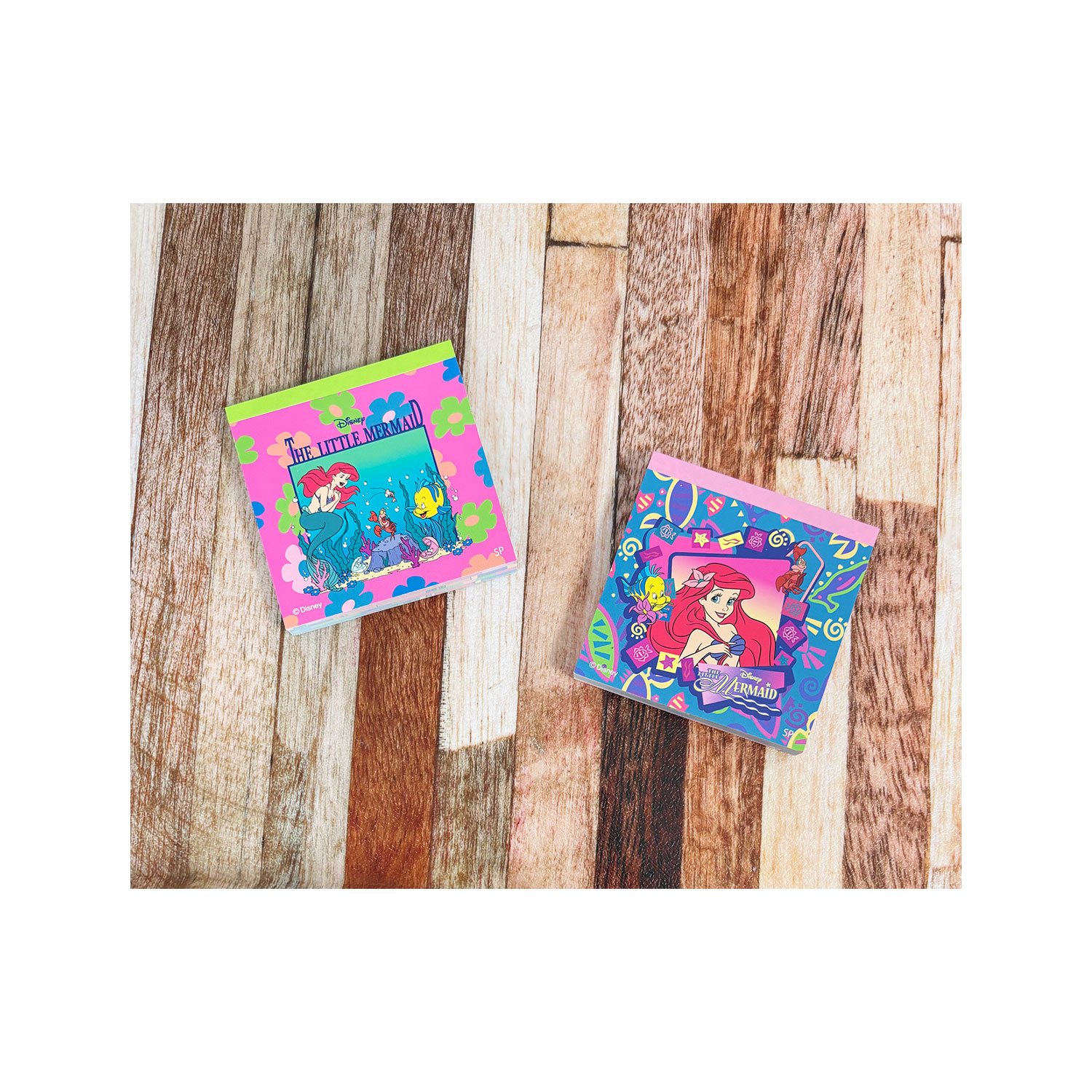 公式] ノスタルジカ ディズニー リトル・マーメイド メモ帳 フラワー