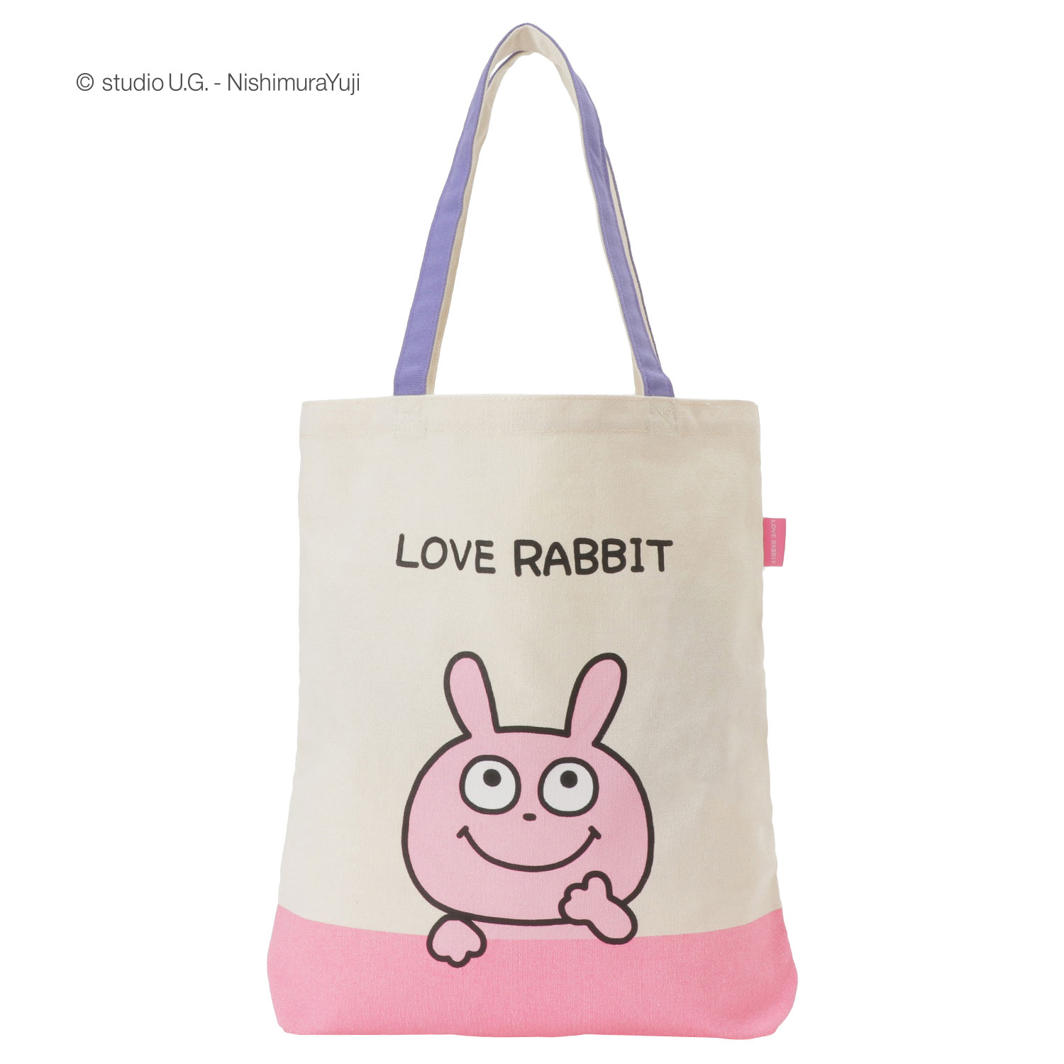 [公式]  スタジオUG （にしむらゆうじ）グッディバッグ　ラブラビット　トートバッグ