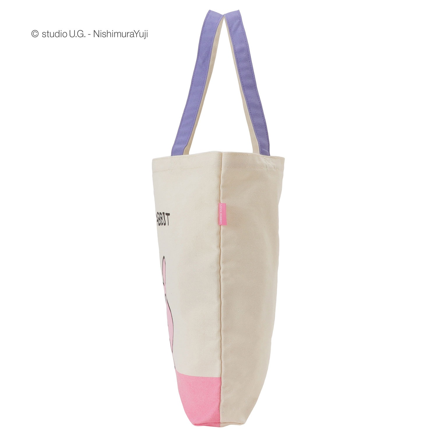 [公式]  スタジオUG （にしむらゆうじ）グッディバッグ　ラブラビット　トートバッグ