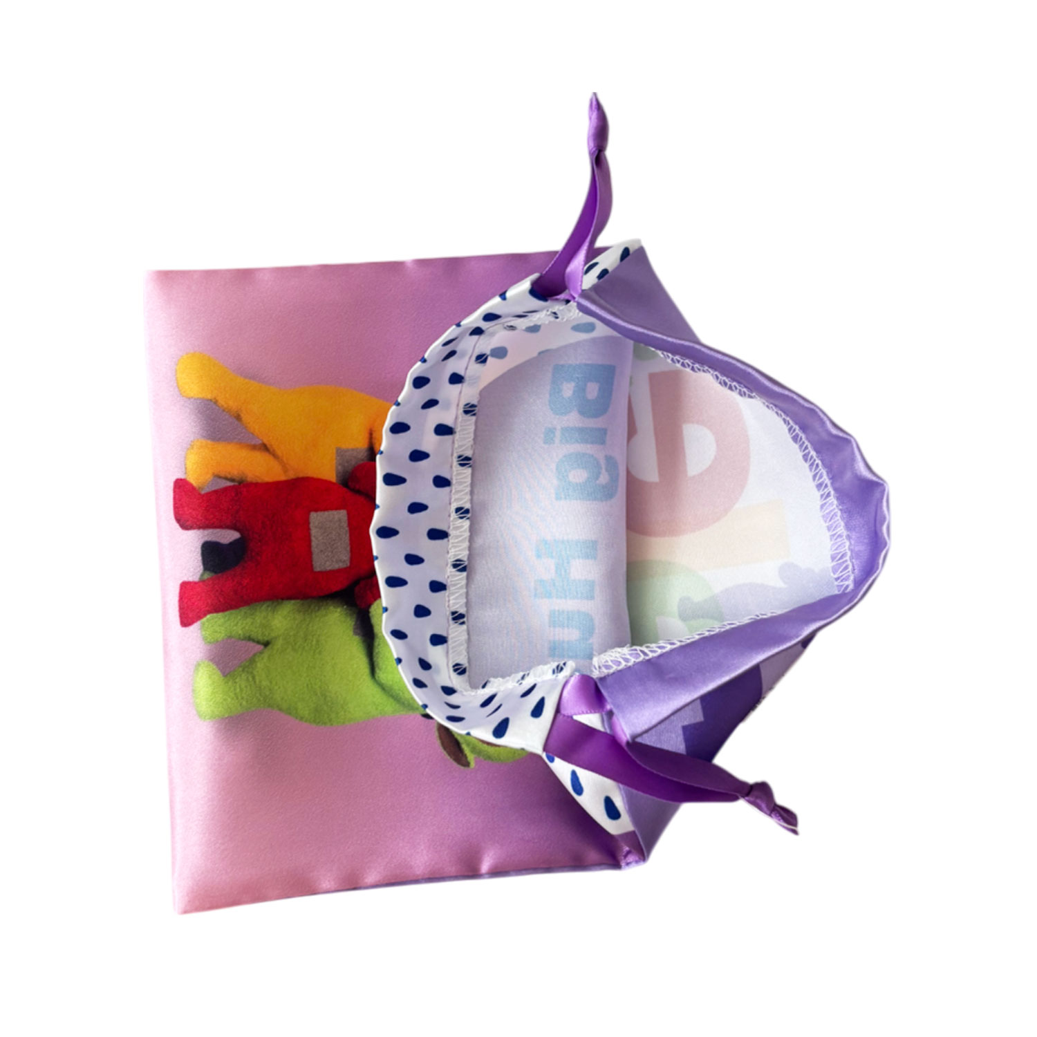 [公式] メーカー直営 テレタビーズ リボン巾着 Big Hug