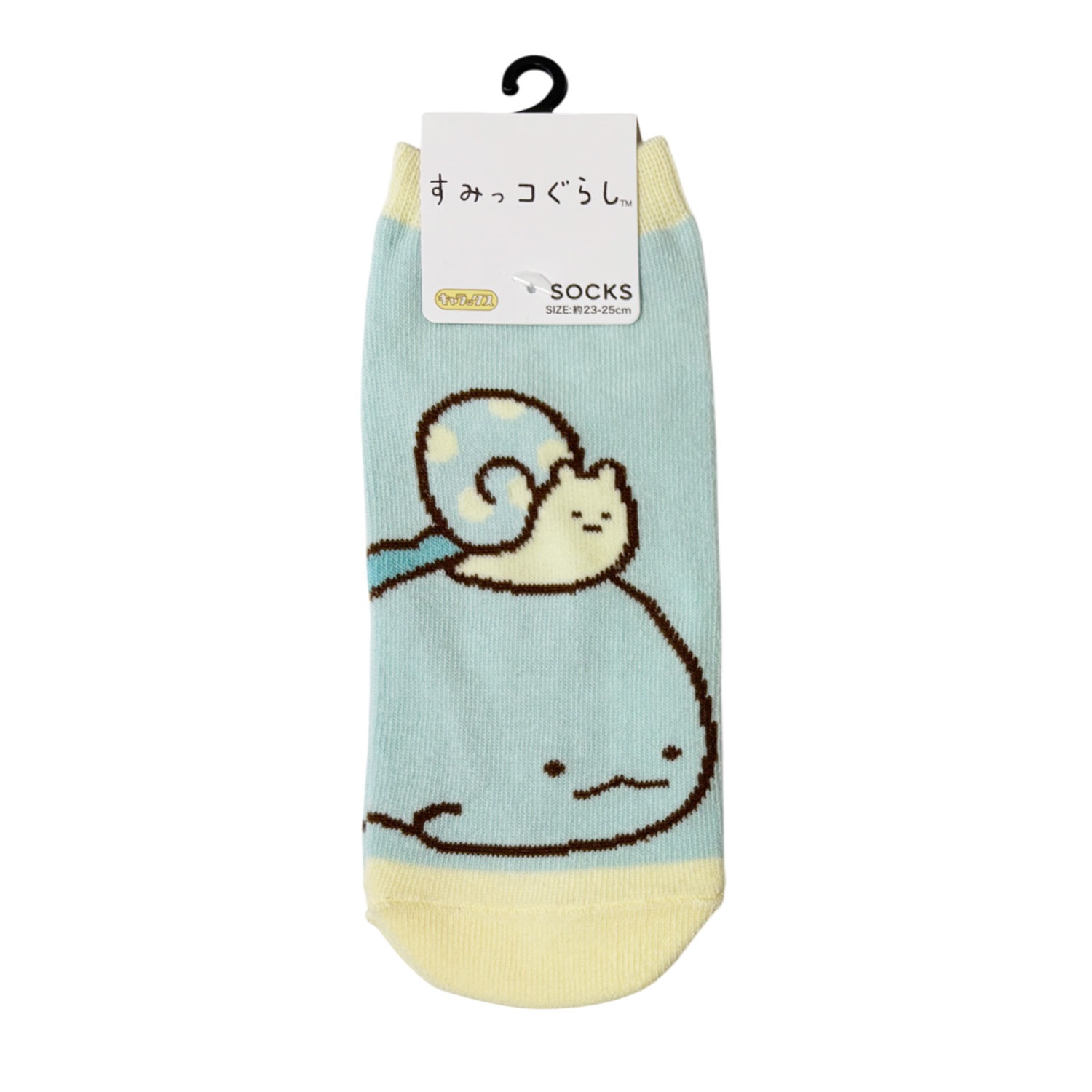 [公式] メーカー直営 すみっコぐらし キャラックス（レディース靴下）とかげ にせつむり