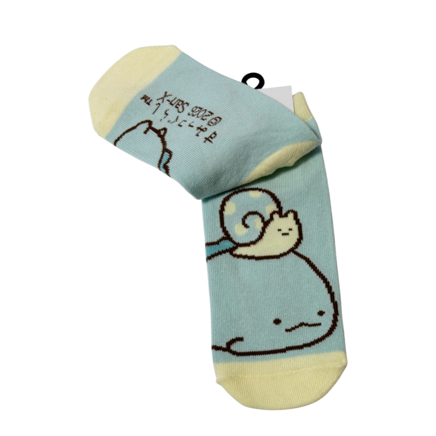 [公式] メーカー直営 すみっコぐらし キャラックス（レディース靴下）とかげ にせつむり