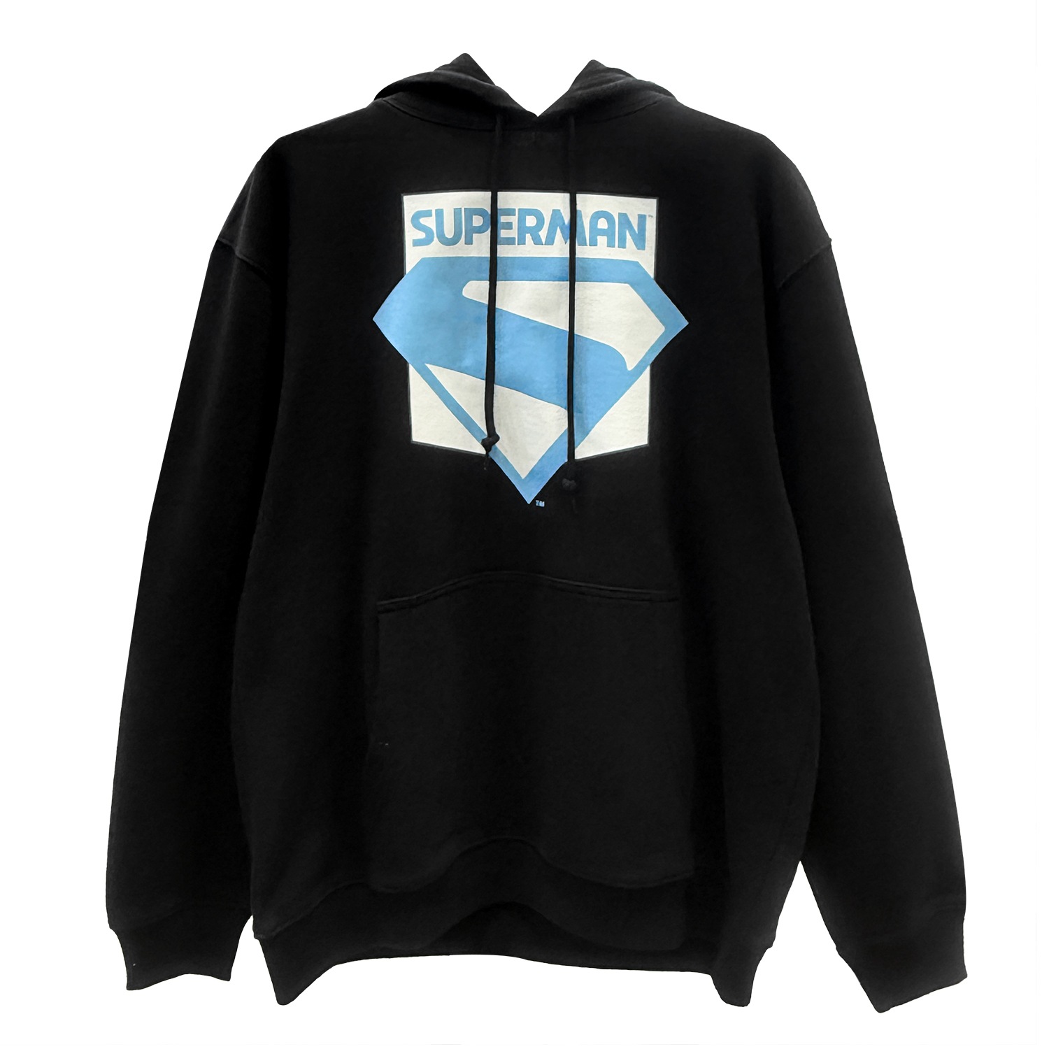 ★2025東京コミコン先行商品　[公式] DC SUPERMAN フーディ ロゴ Black　SIZE－L