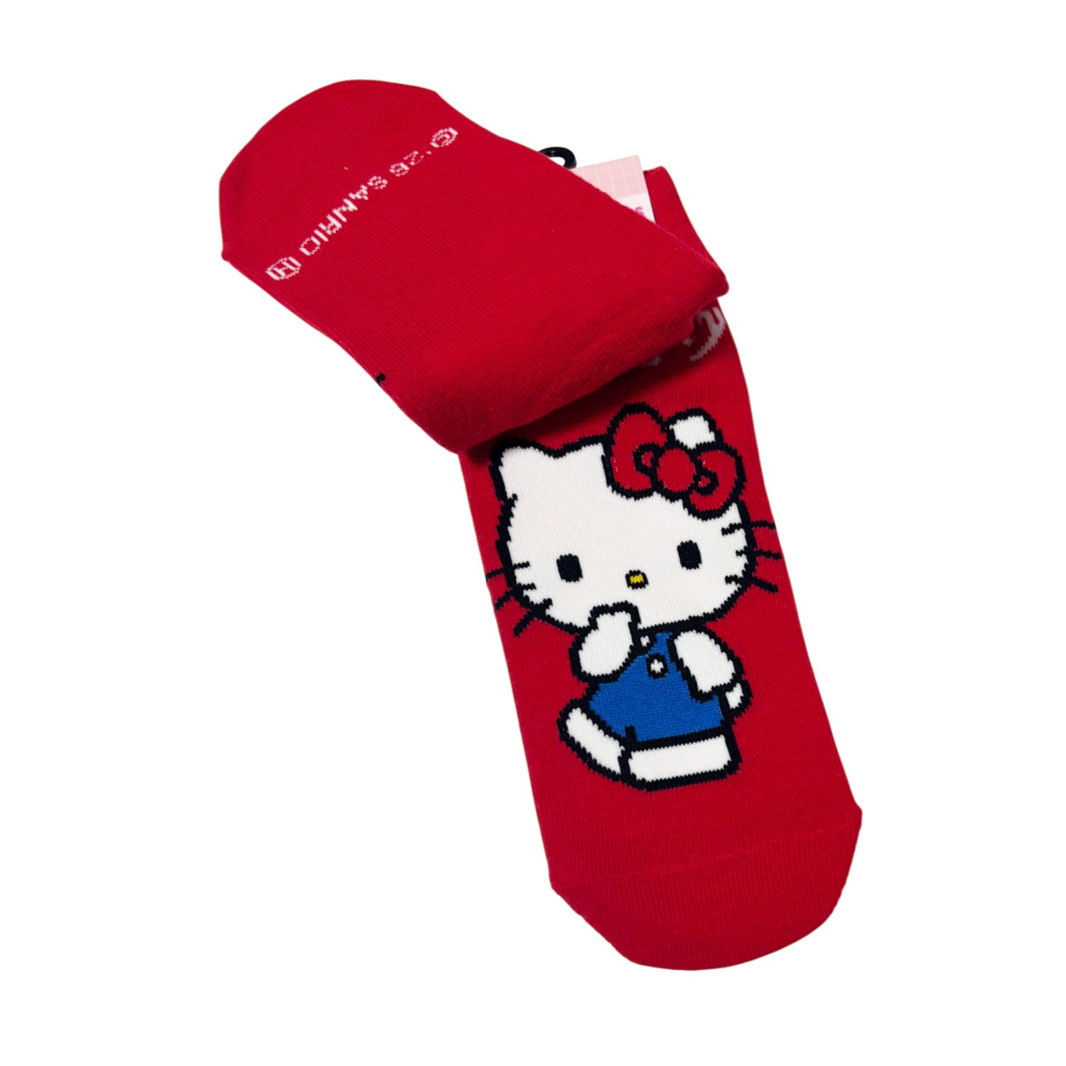 [公式] メーカー直営 サンリオキャラクターズ キャラックス（メンズ靴下）ハローキティ ロゴ