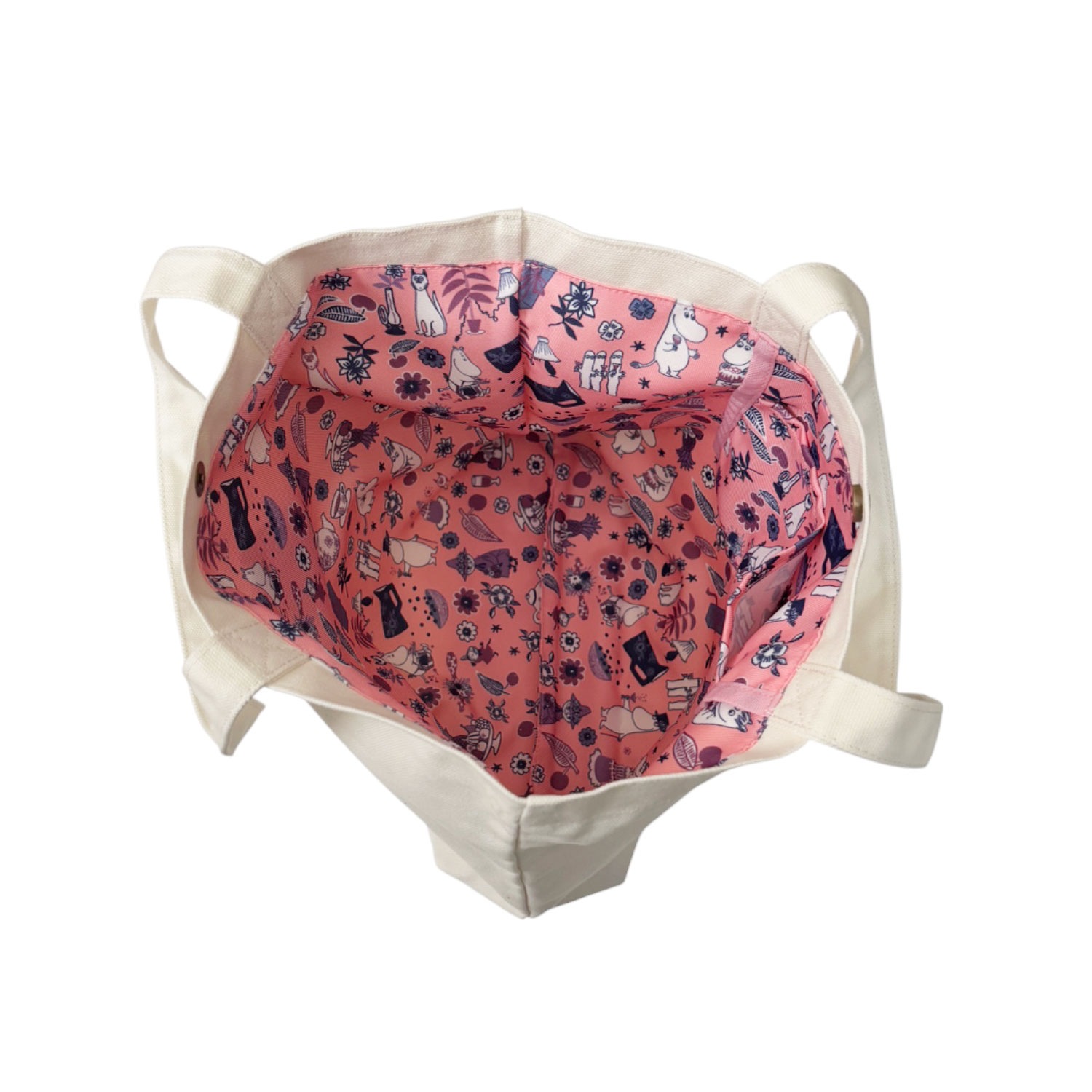 [公式] メーカー直営 ムーミン コントラリーバッグ ムーミン フラワー