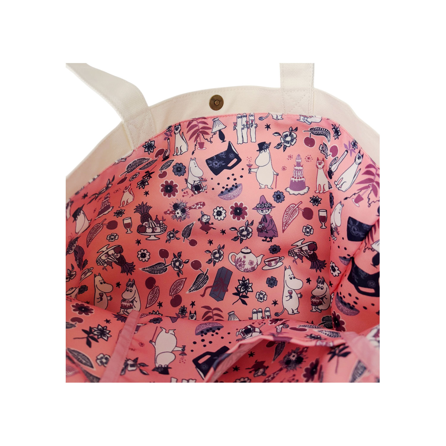 [公式] メーカー直営 ムーミン コントラリーバッグ ムーミン フラワー