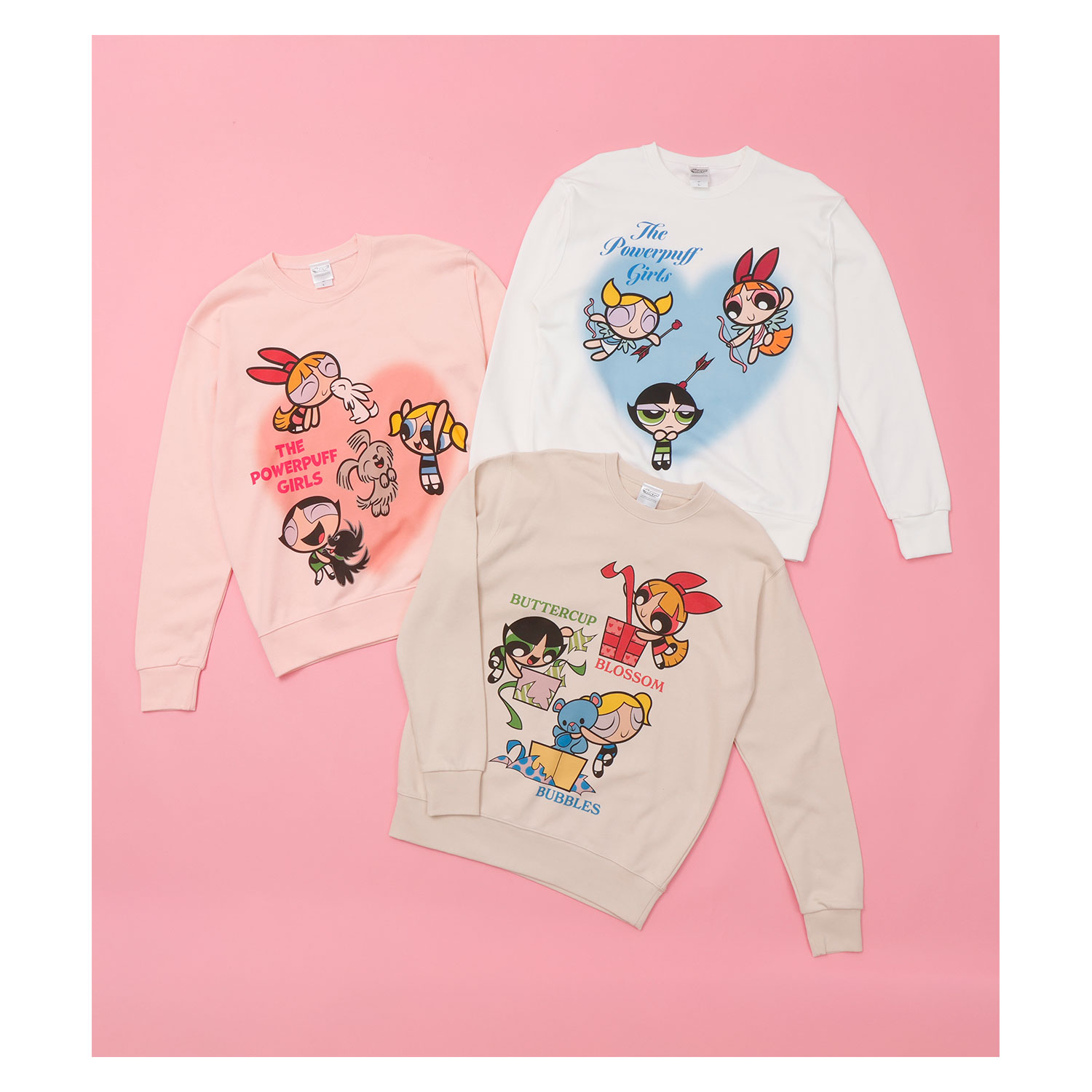 NEWJEANS パワーパフガールズ スウェット Lサイズ NewJeans パワーパフガールズ スウェット ネイビー Lサイズ - メルカリ