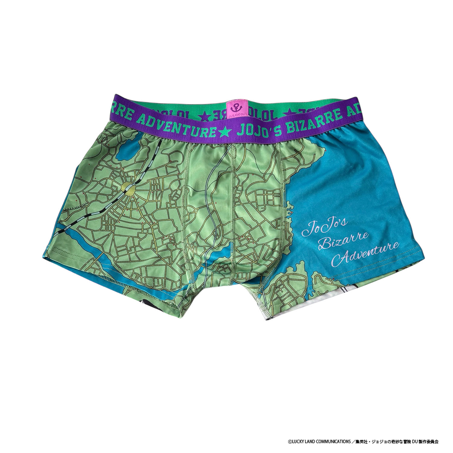 【予約】2026年1月下旬発送予定 [公式] メーカー直営 アニメ『ジョジョの奇妙な冒険　ダイヤモンドは砕けない』 転写ボクサーパンツ 岸辺露伴