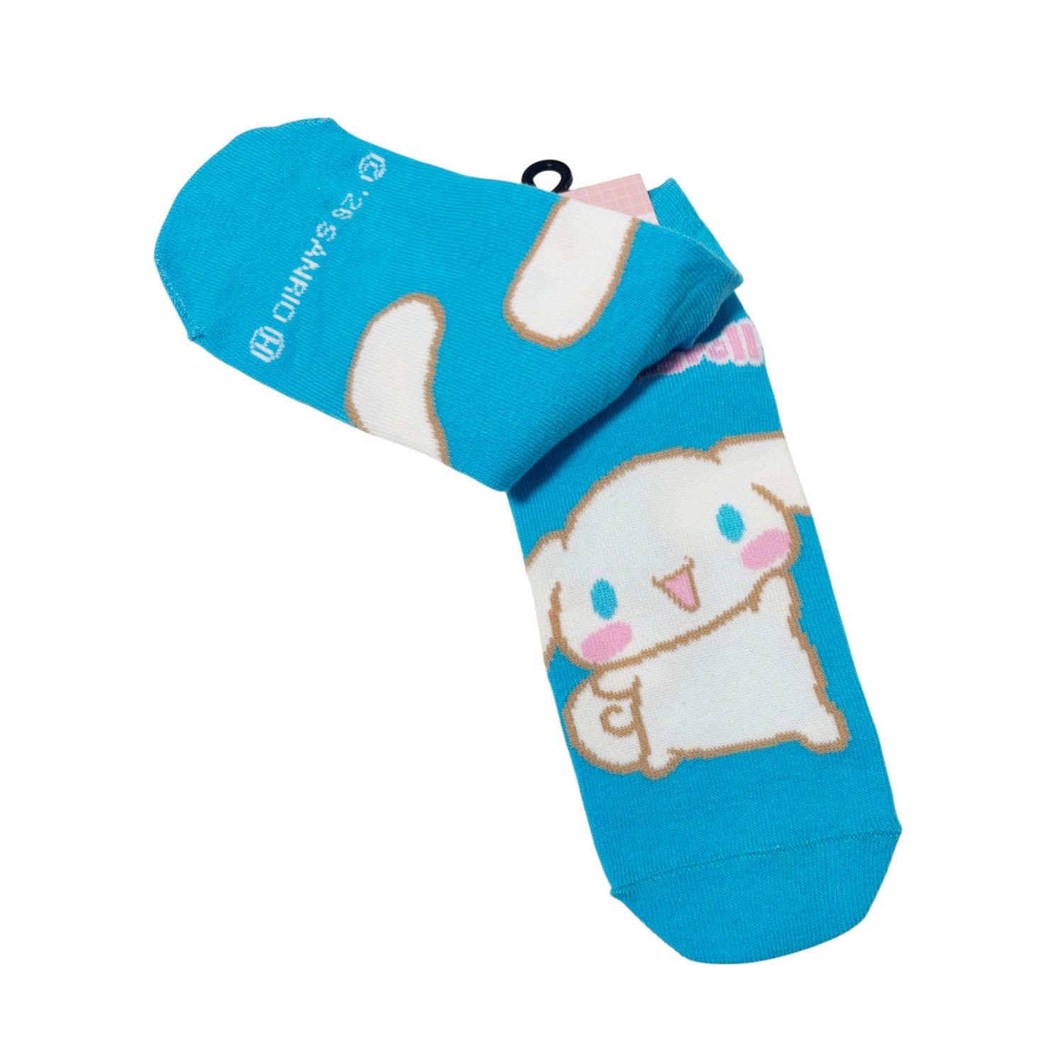 [公式] メーカー直営 サンリオキャラクターズ キャラックス（メンズ靴下）シナモロール ロゴ