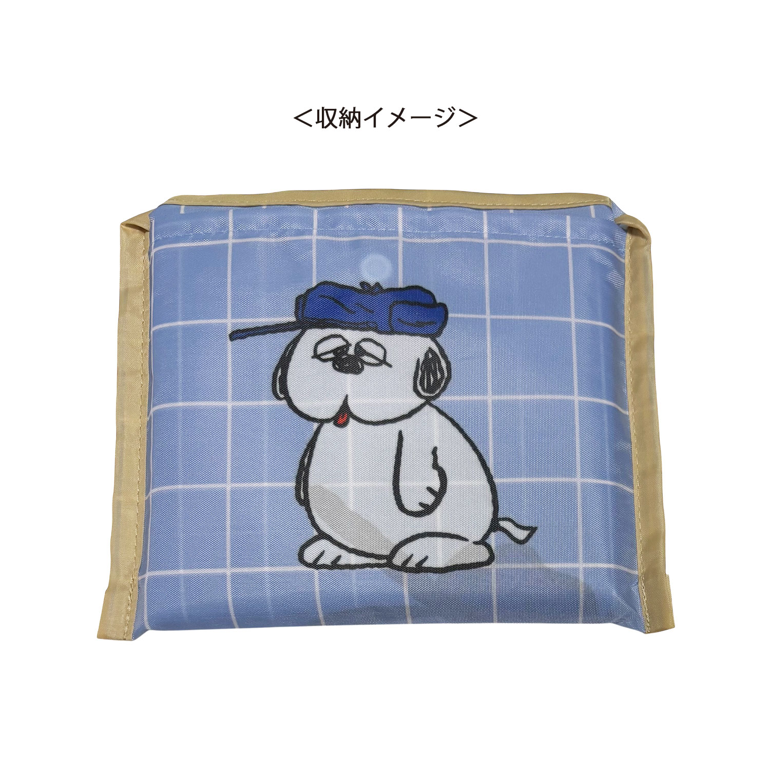 [公式] メーカー直営 PEANUTS ピーナッツ くるくるショッピングバッグ オラフ